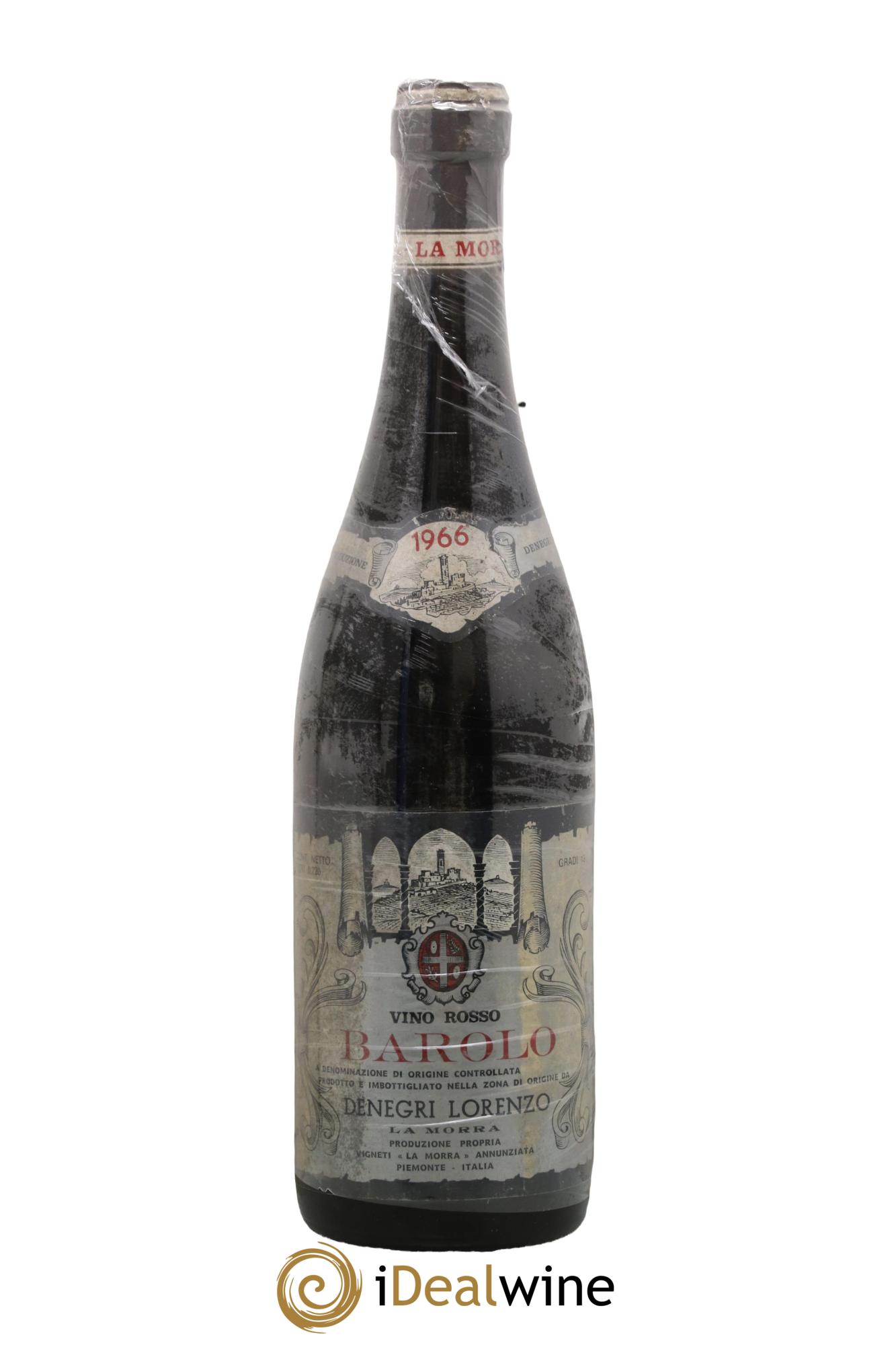 Barolo DOCG Denegri Lorenzo 1966 - Posten von 1 Flasche - 0