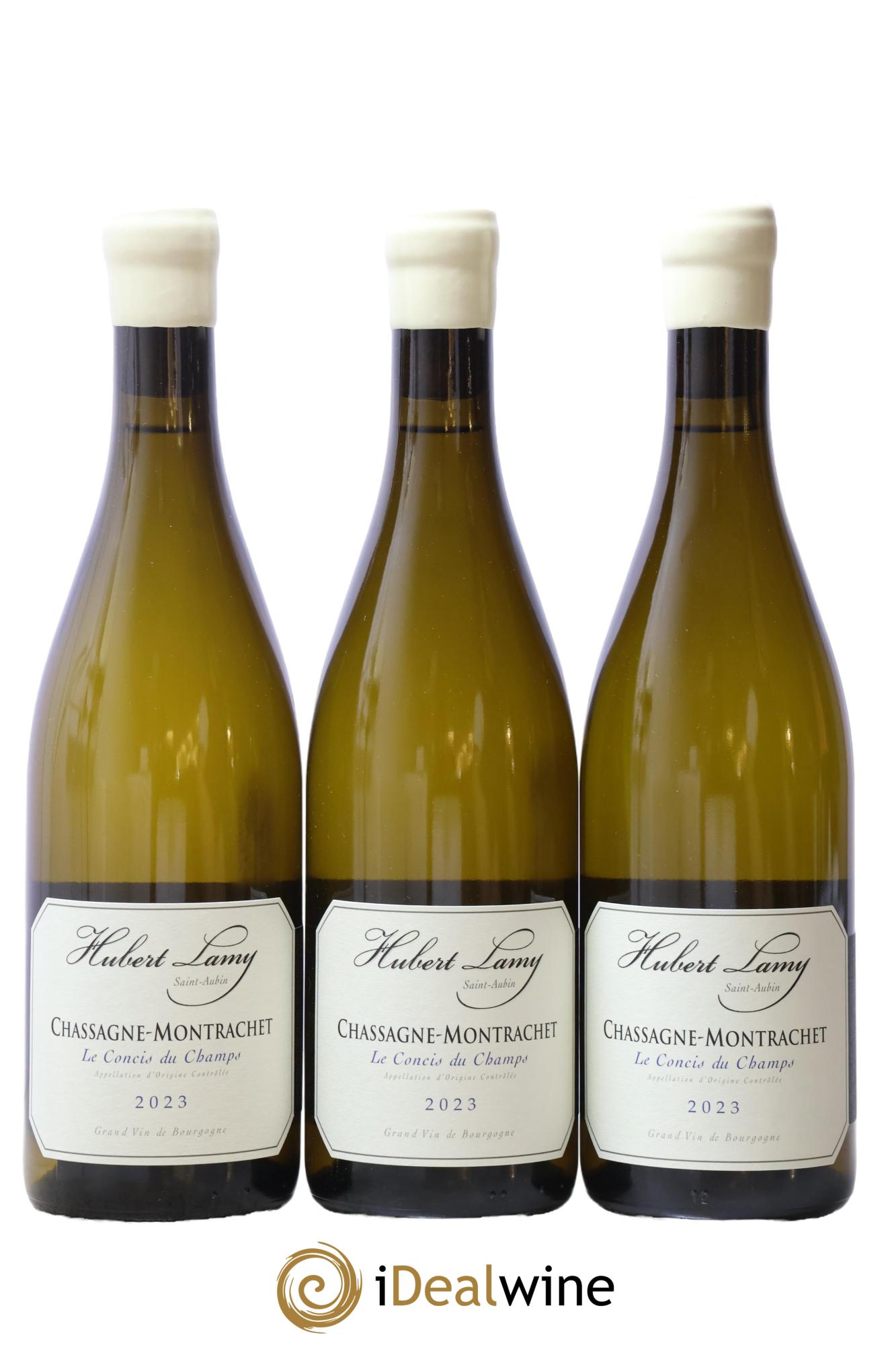 Chassagne-Montrachet Le Concis du Champs Hubert Lamy 2023 - Lot de 3 bouteilles - 0
