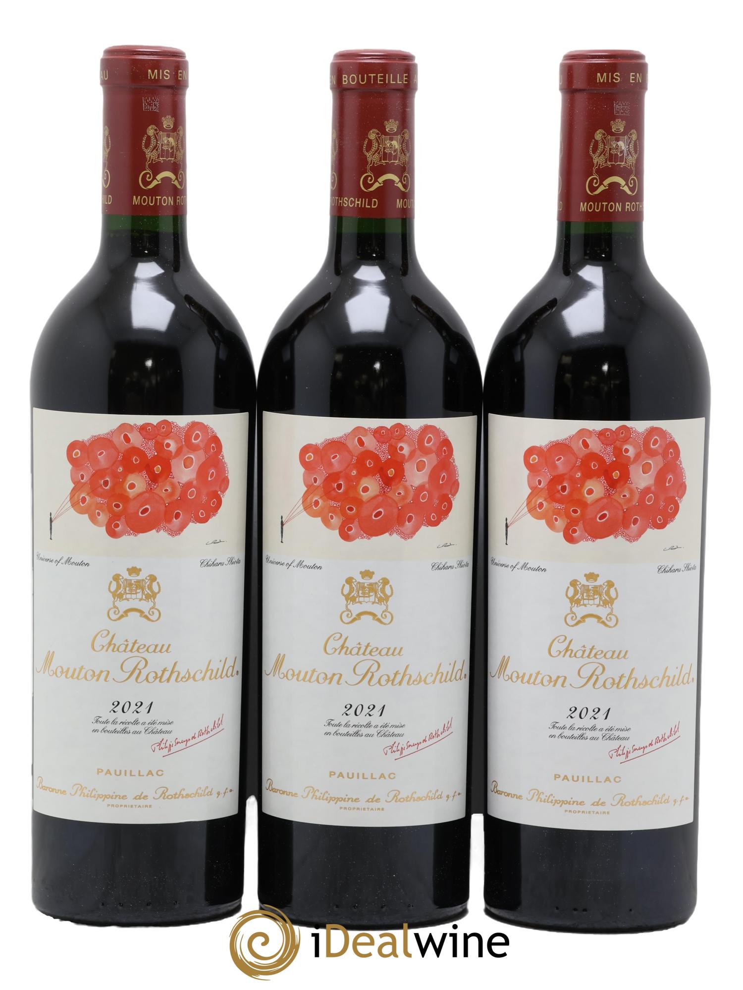 Château Mouton Rothschild 1er Grand Cru Classé 2021 - Lotto di 6 bottiglie - 3
