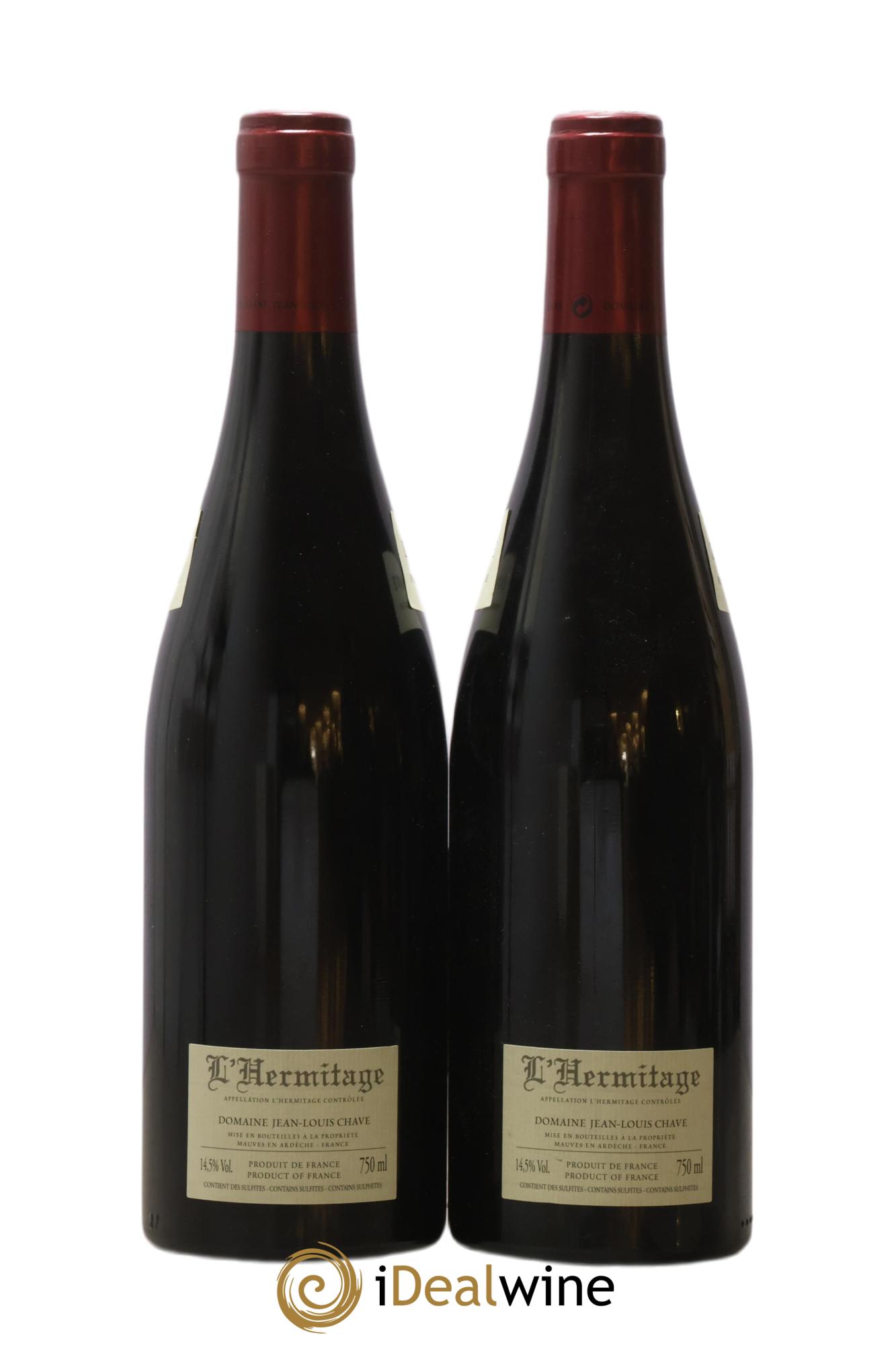 Hermitage Jean-Louis Chave 2010 - Lot de 2 bouteilles - 1