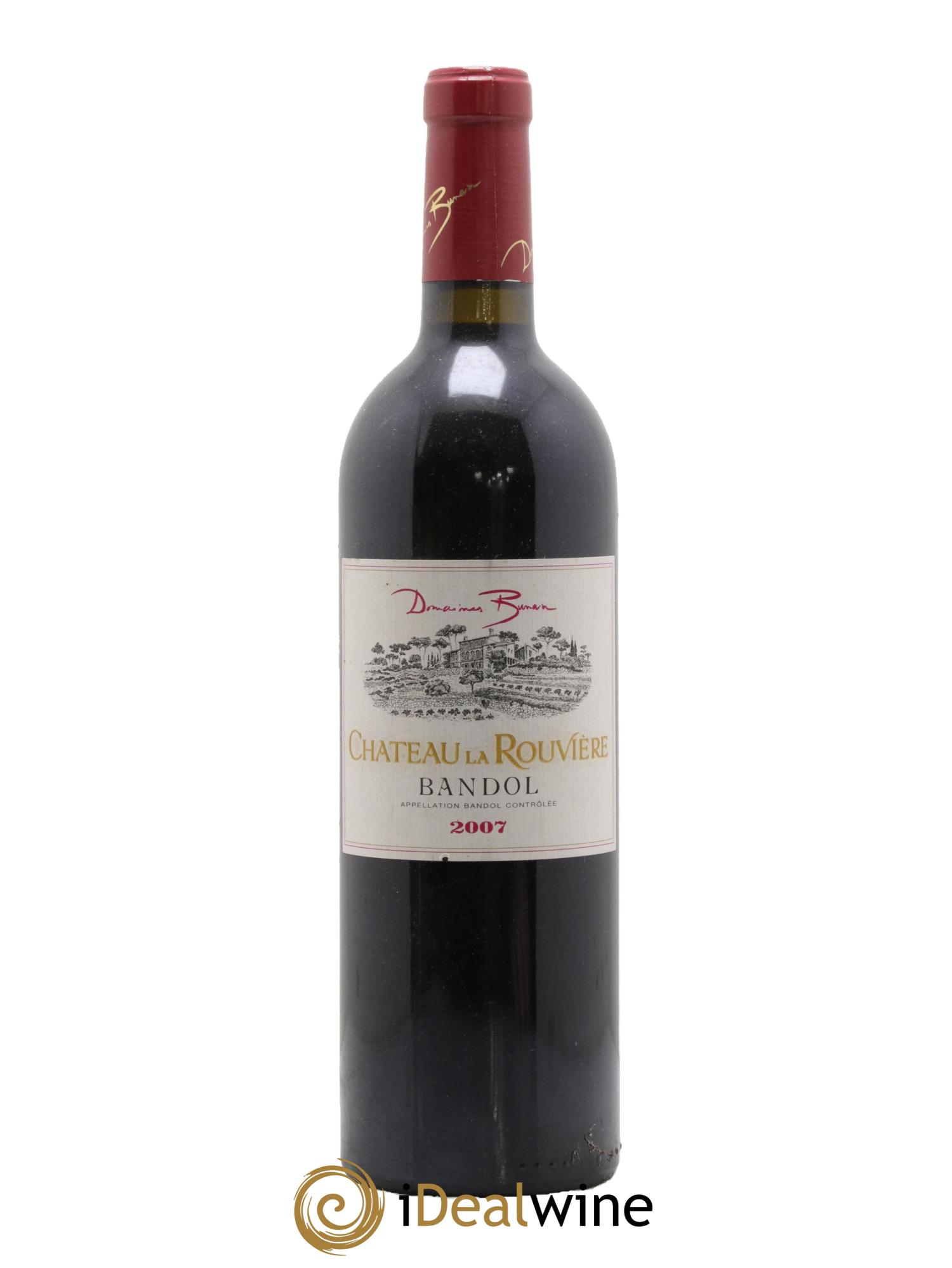 Bandol Château la Rouvière Domaine Bunan 2007 - Lotto di 1 bottiglia - 0