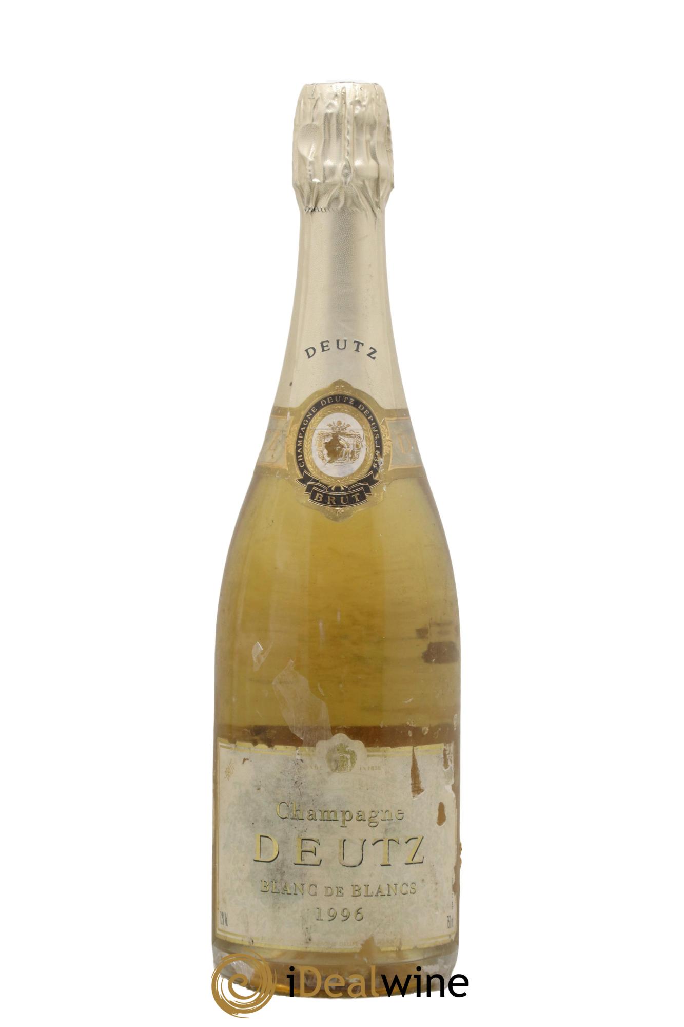 Blanc de Blancs Brut Deutz 1996 - Posten von 1 Flasche - 0