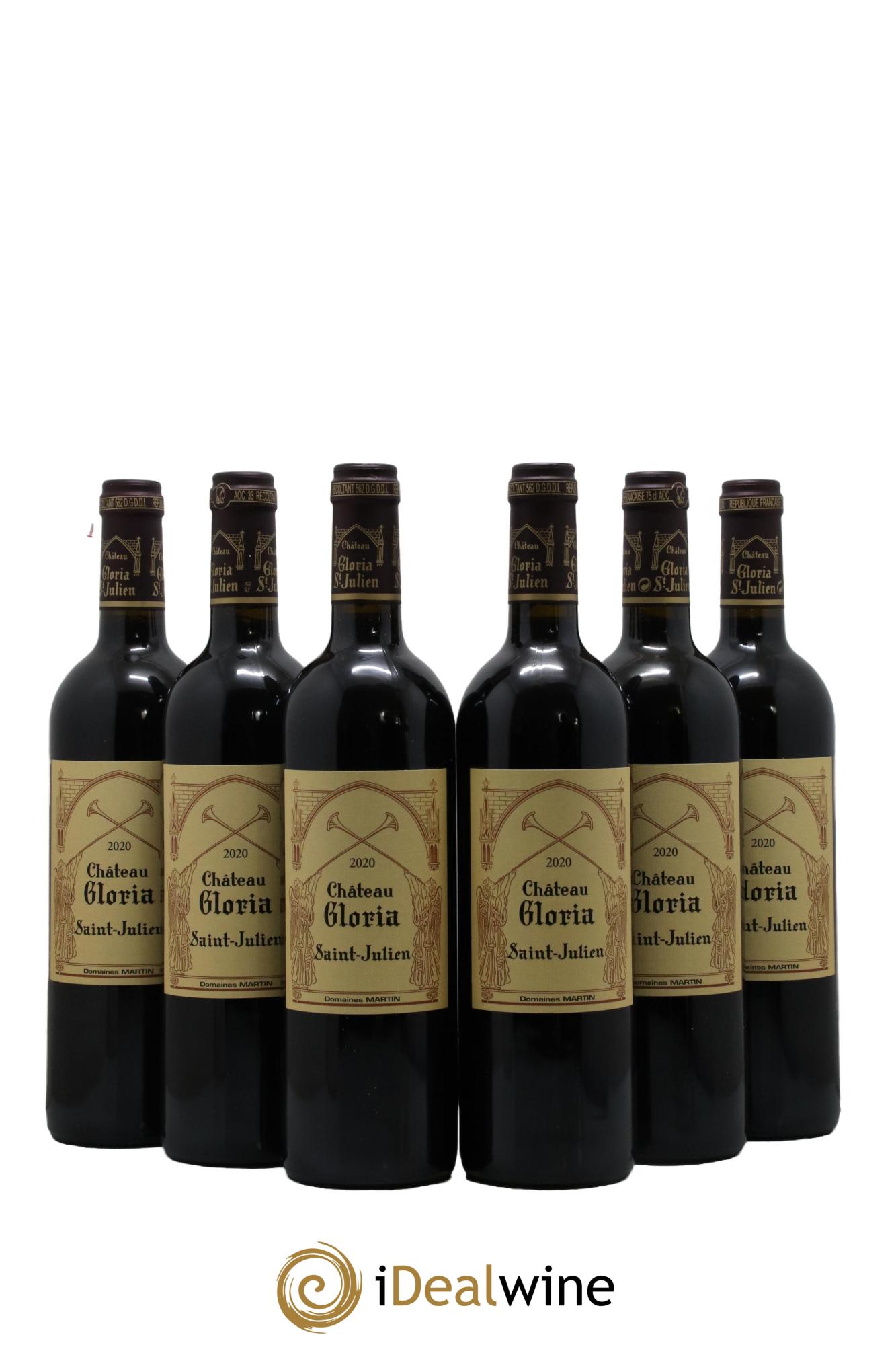 Château Gloria 2020 - Lot de 6 bouteilles - 0