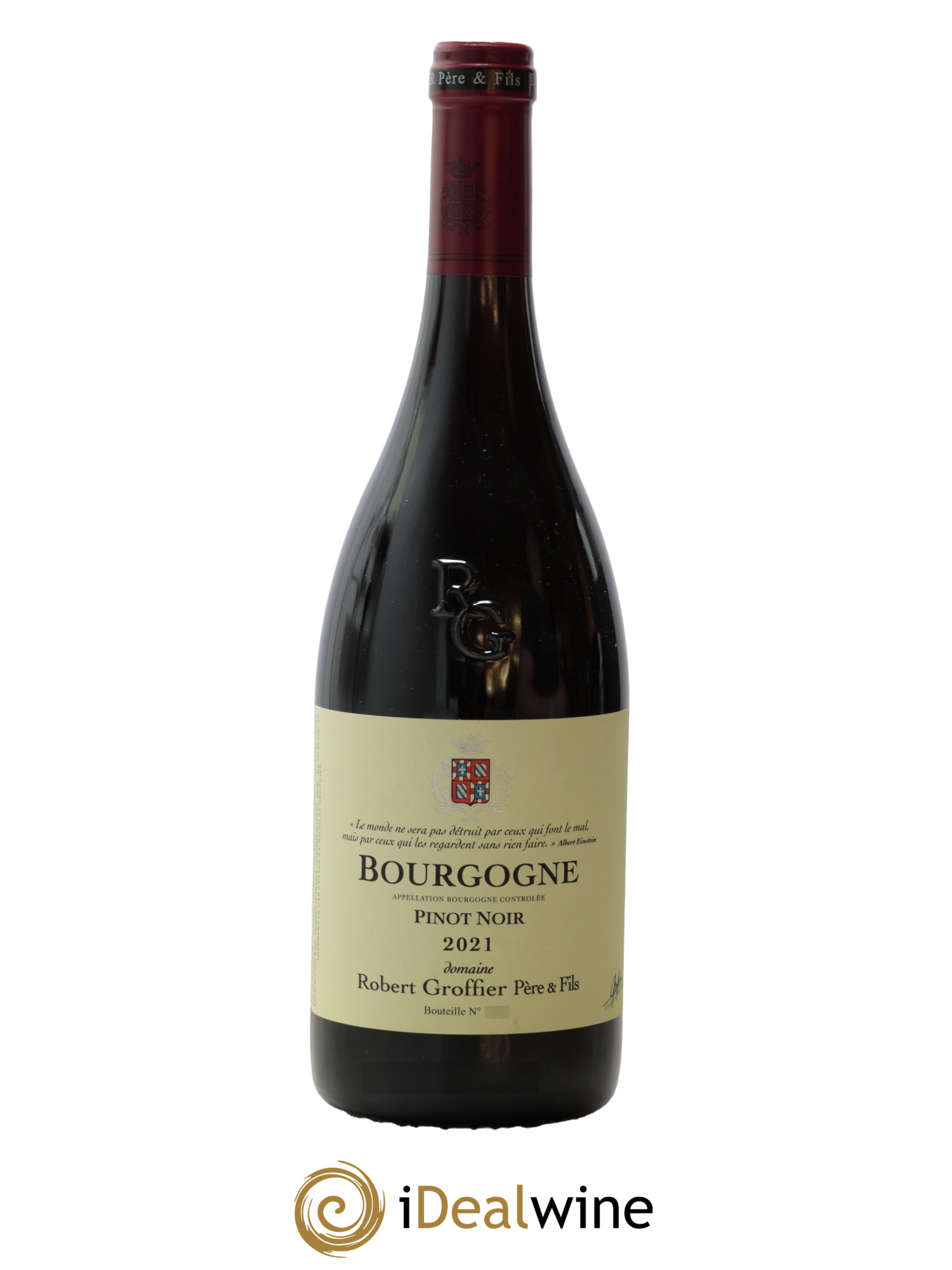 Bourgogne Robert Groffier Père & Fils (Domaine) 2021 - Lot de 1 bouteille - 0