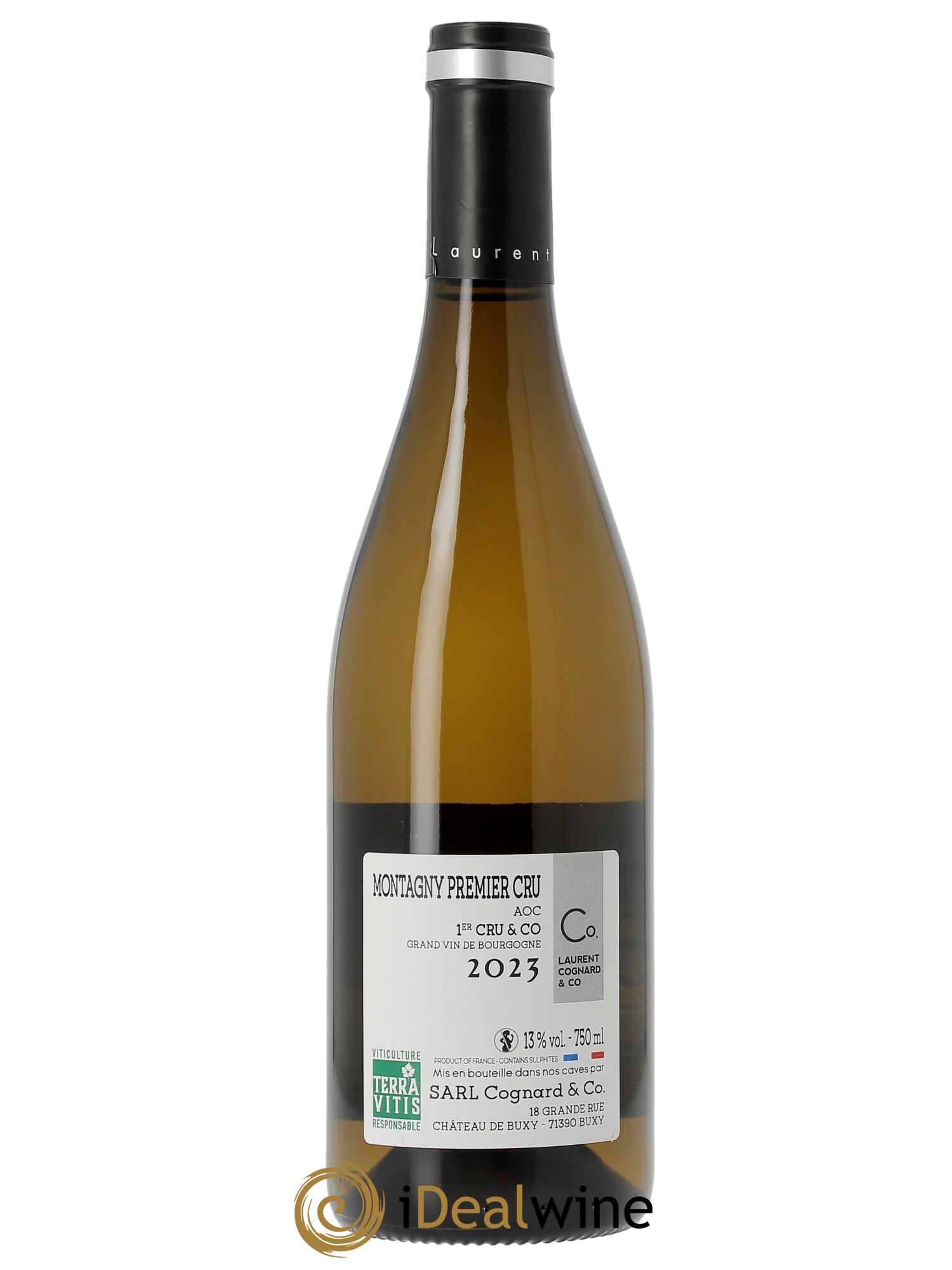 Montagny 1er Cru & Co Laurent Cognard  2023 - Posten von 1 Flasche - 1