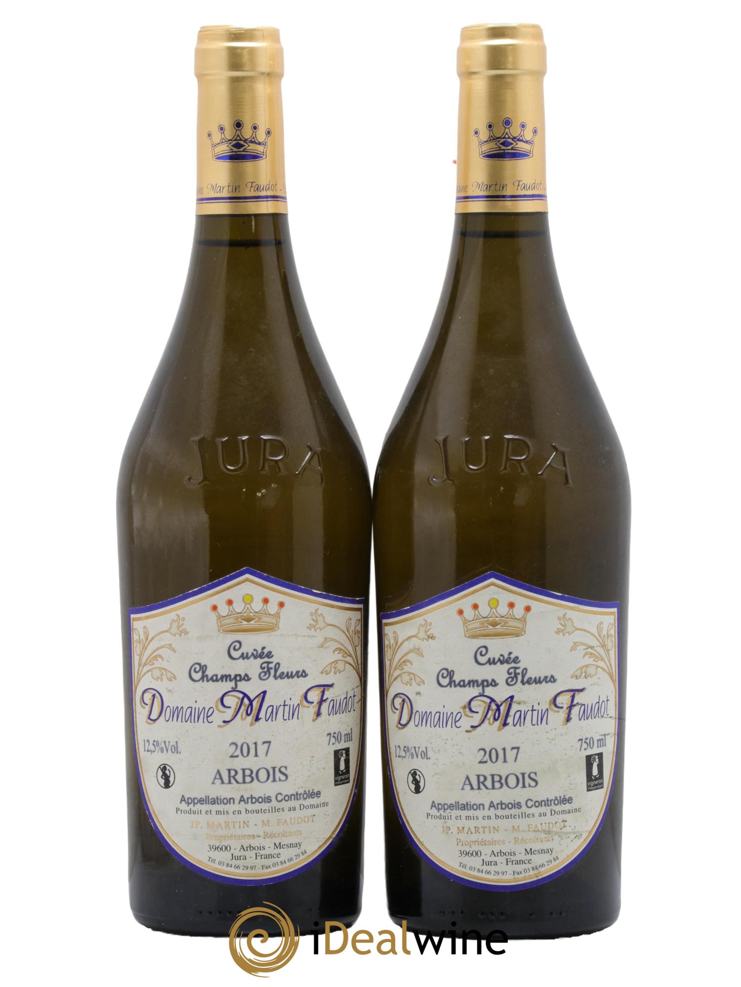 Arbois Cuvée Champs Fleurs Domaine Martin Faudot 2017 - Posten von 2 Flaschen - 0
