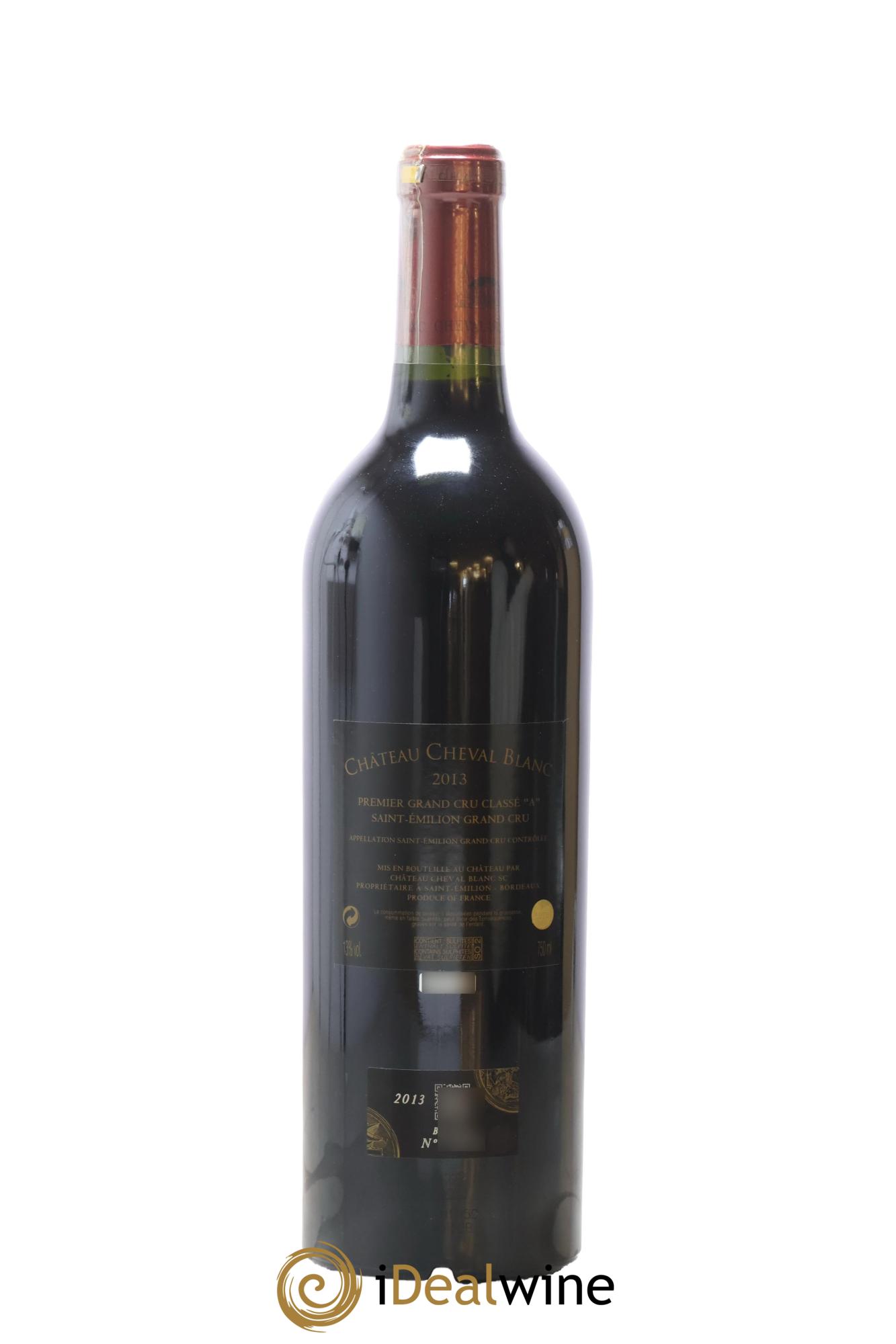 Château Cheval Blanc 1er Grand Cru Classé A 2013 - Lot de 1 bouteille - 1