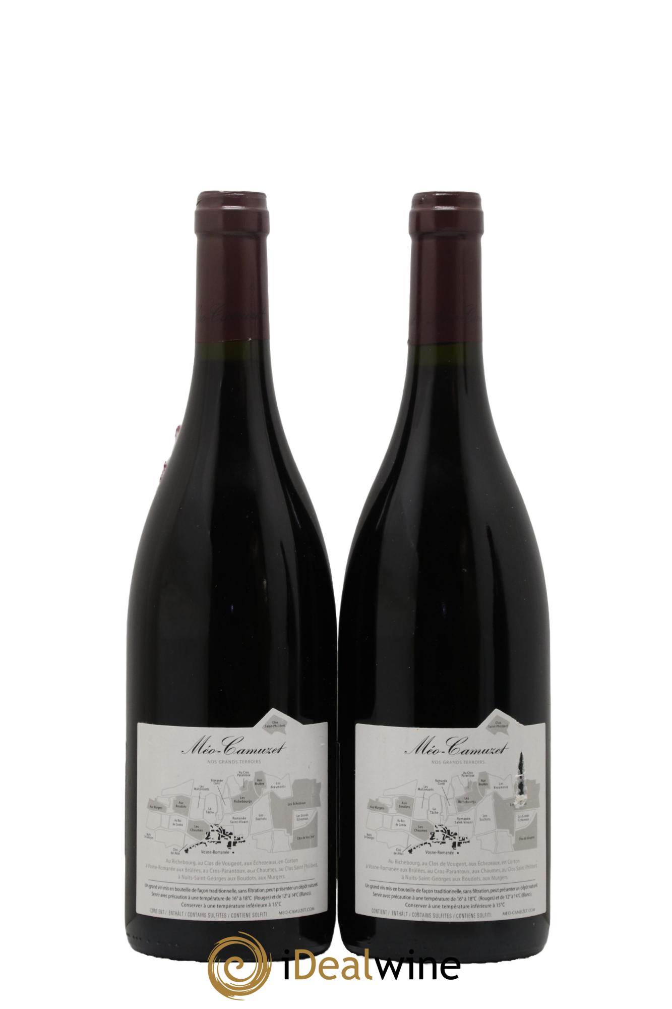 Nuits-Saint-Georges 1er Cru Aux Boudots Méo-Camuzet (Domaine) 2017 - Lot de 2 bouteilles - 1