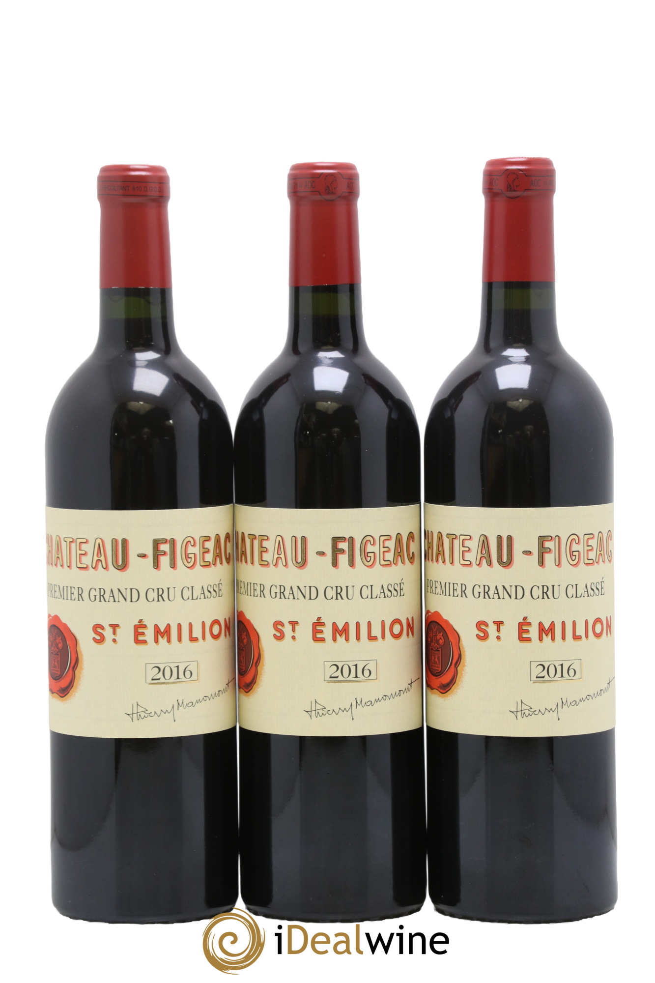 Château Figeac 1er Grand Cru Classé A 2016 - Lot of 6 bottles - 3