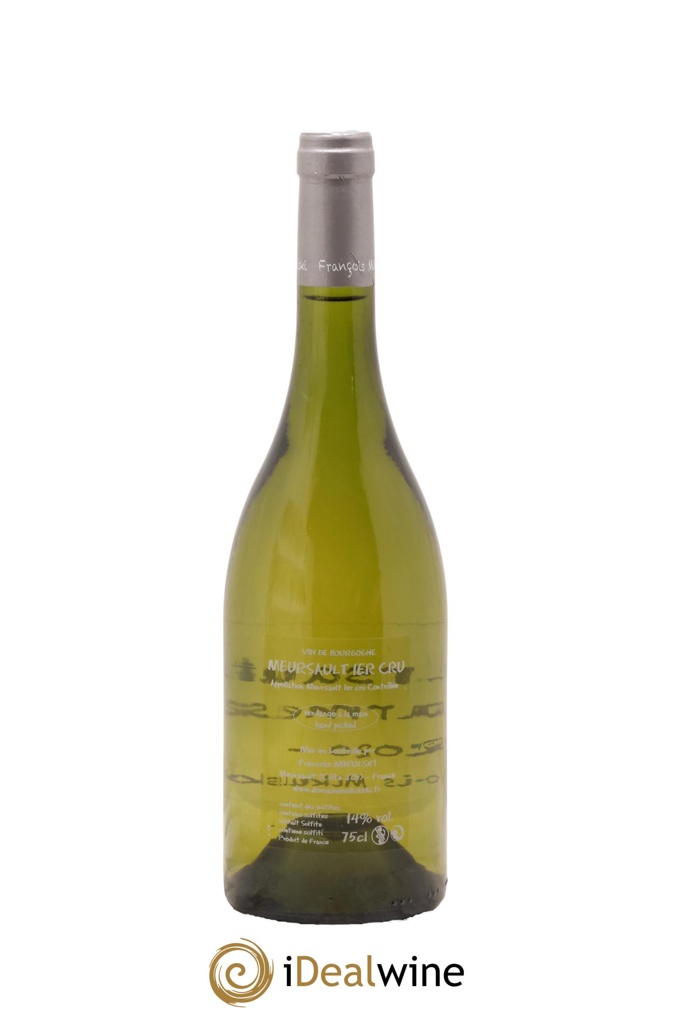 Meursault 1er Cru Charmes François Mikulski 2020 - Lot de 1 bouteille - 1