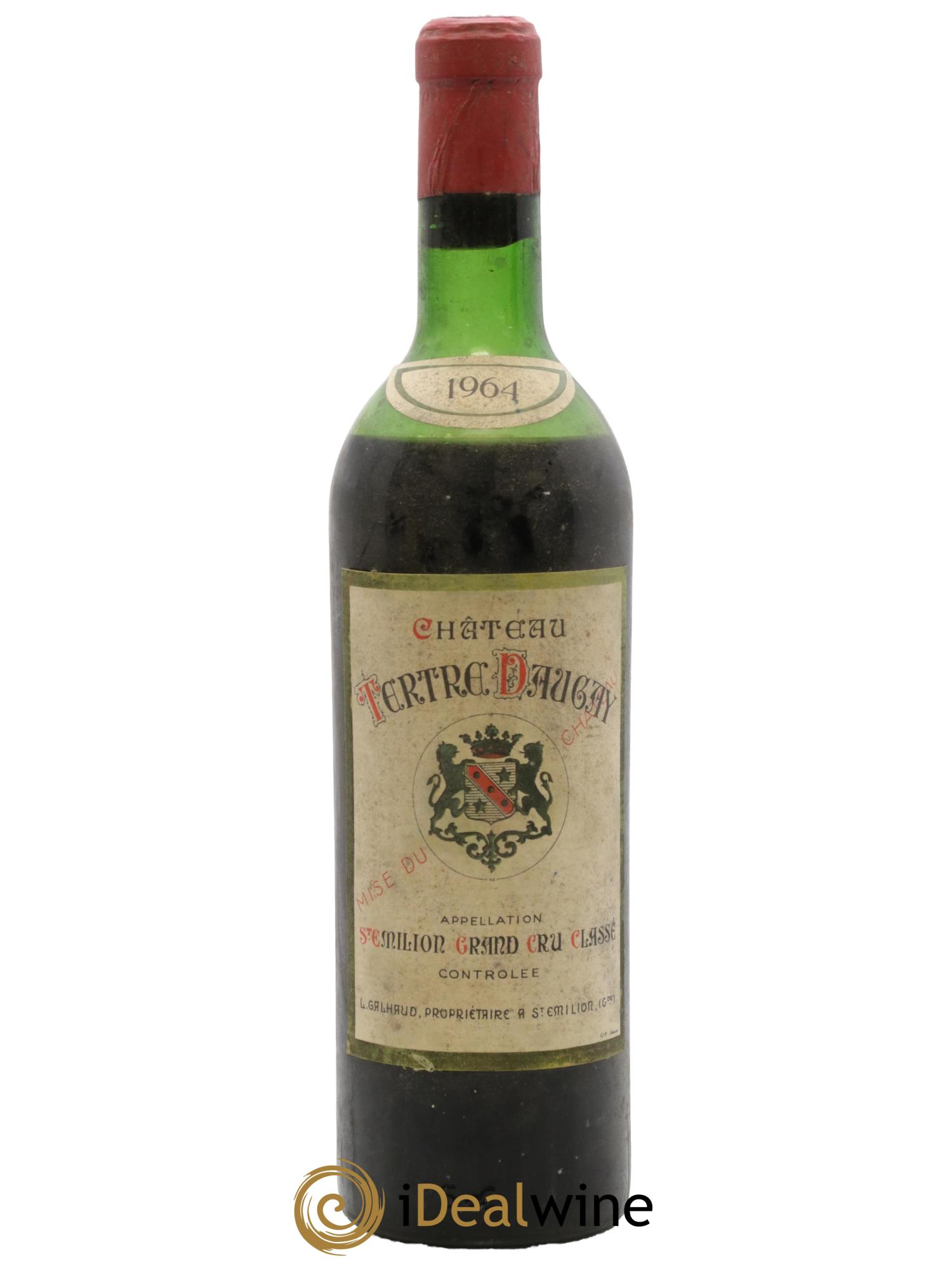 Château Tertre Daugay Grand Cru Classé 1964 - Lot de 1 bouteille - 0