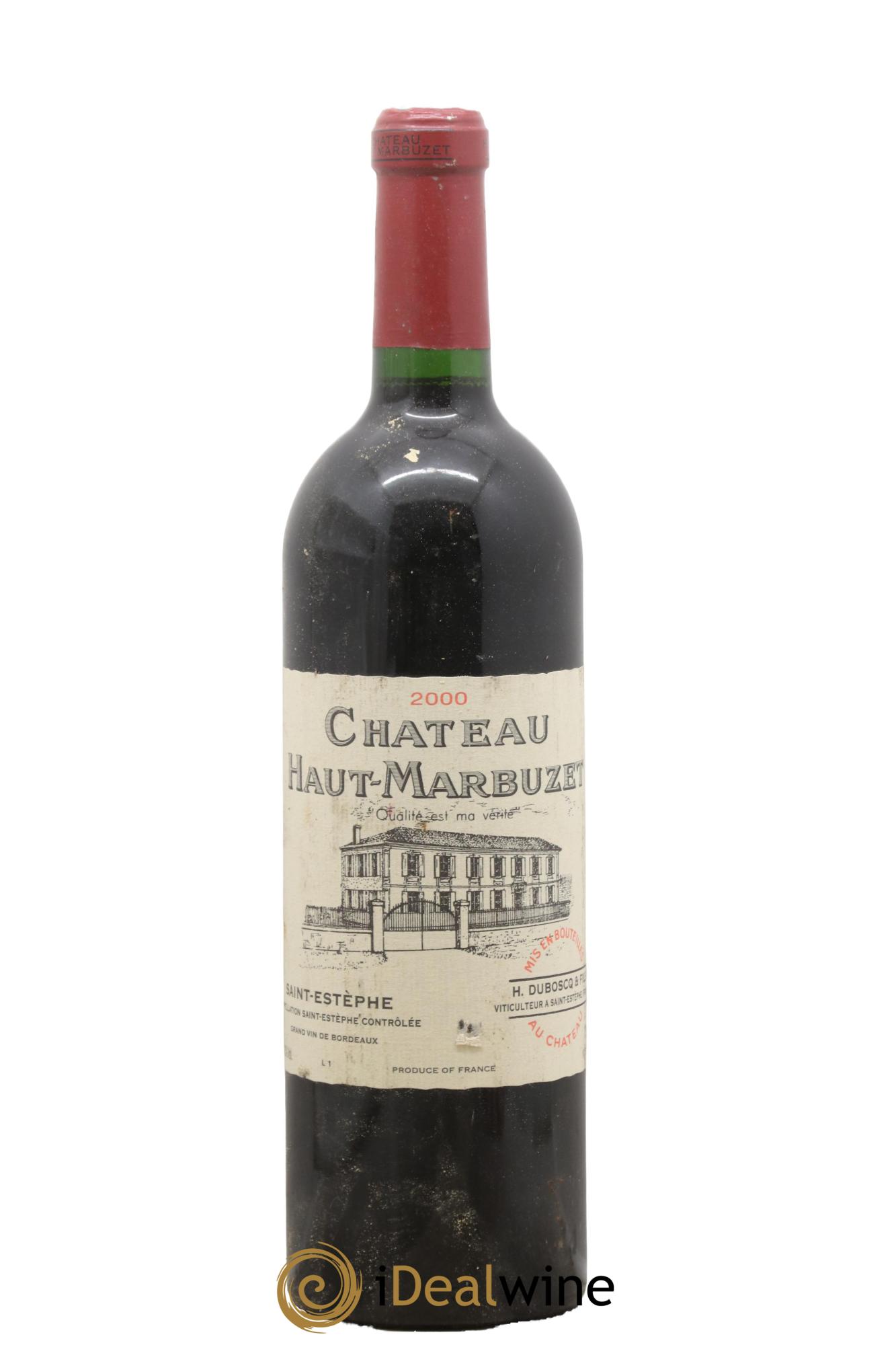 Château Haut Marbuzet 2000 - Lot of 1 bottle - 0