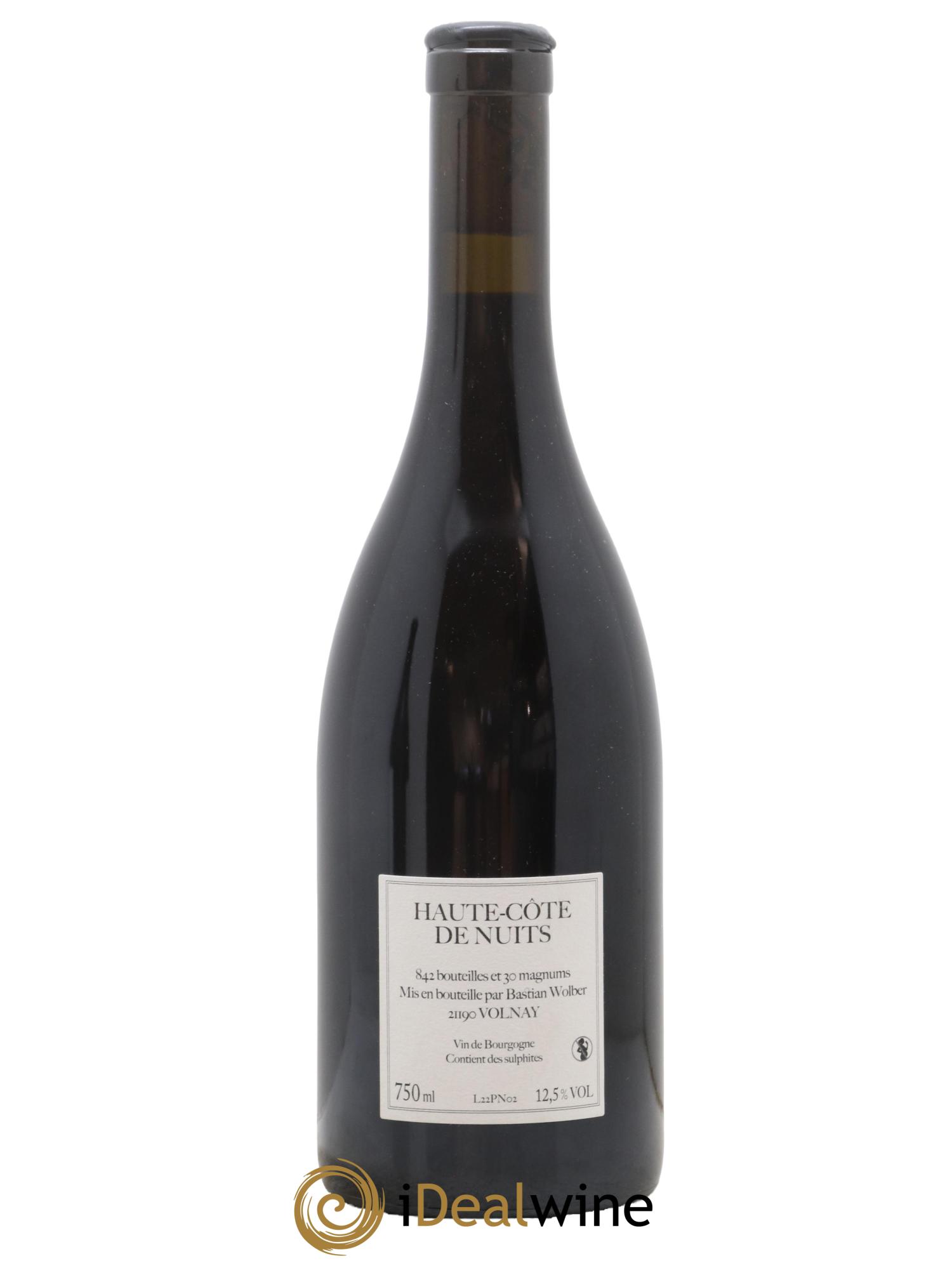Hautes-Côtes de Nuits Laisse Tomber Bastian Wolber 2022 - Lot de 1 bouteille - 1