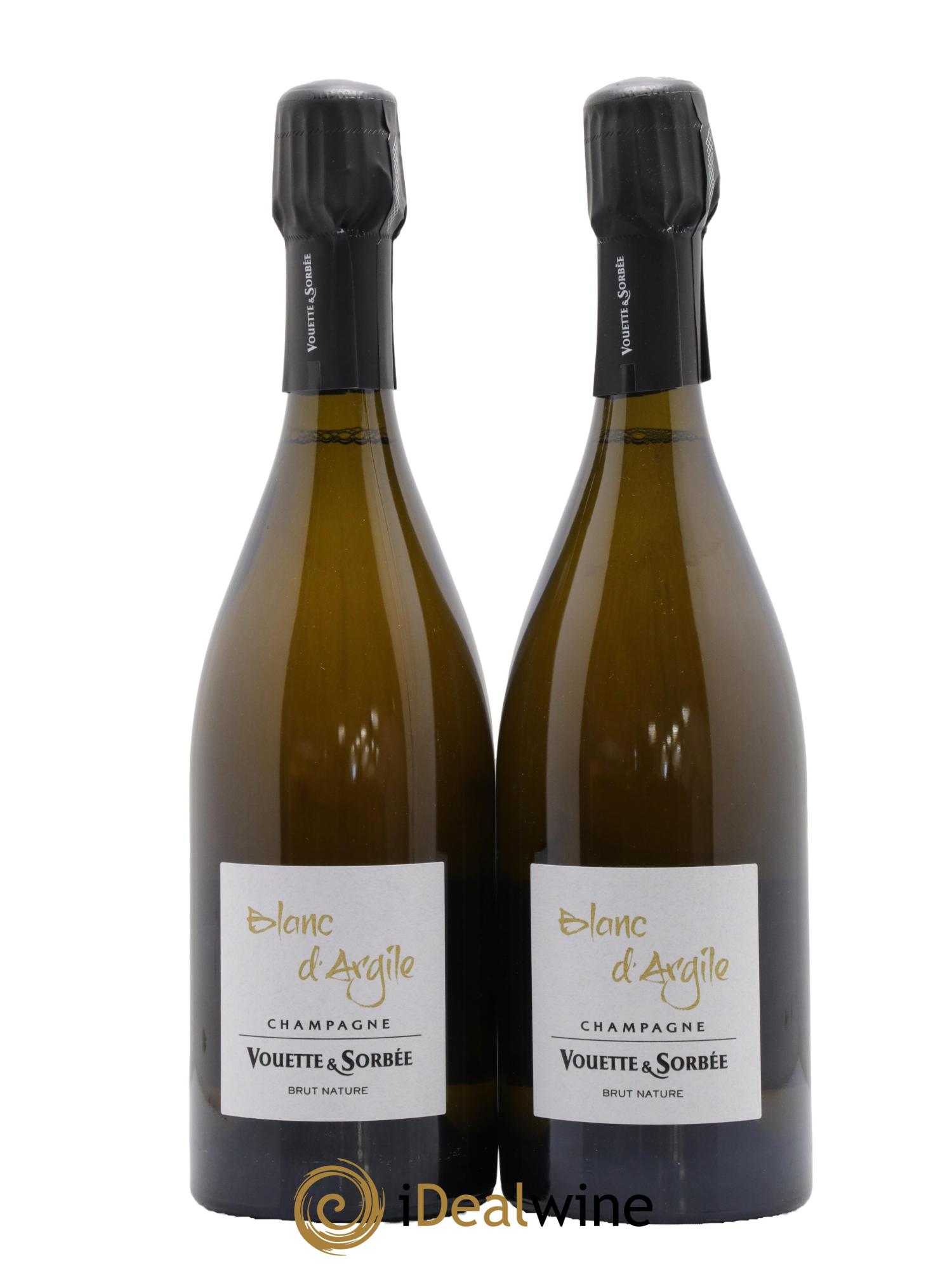 Blanc d'Argile Vouette et Sorbée - Lot of 2 bottles - 0