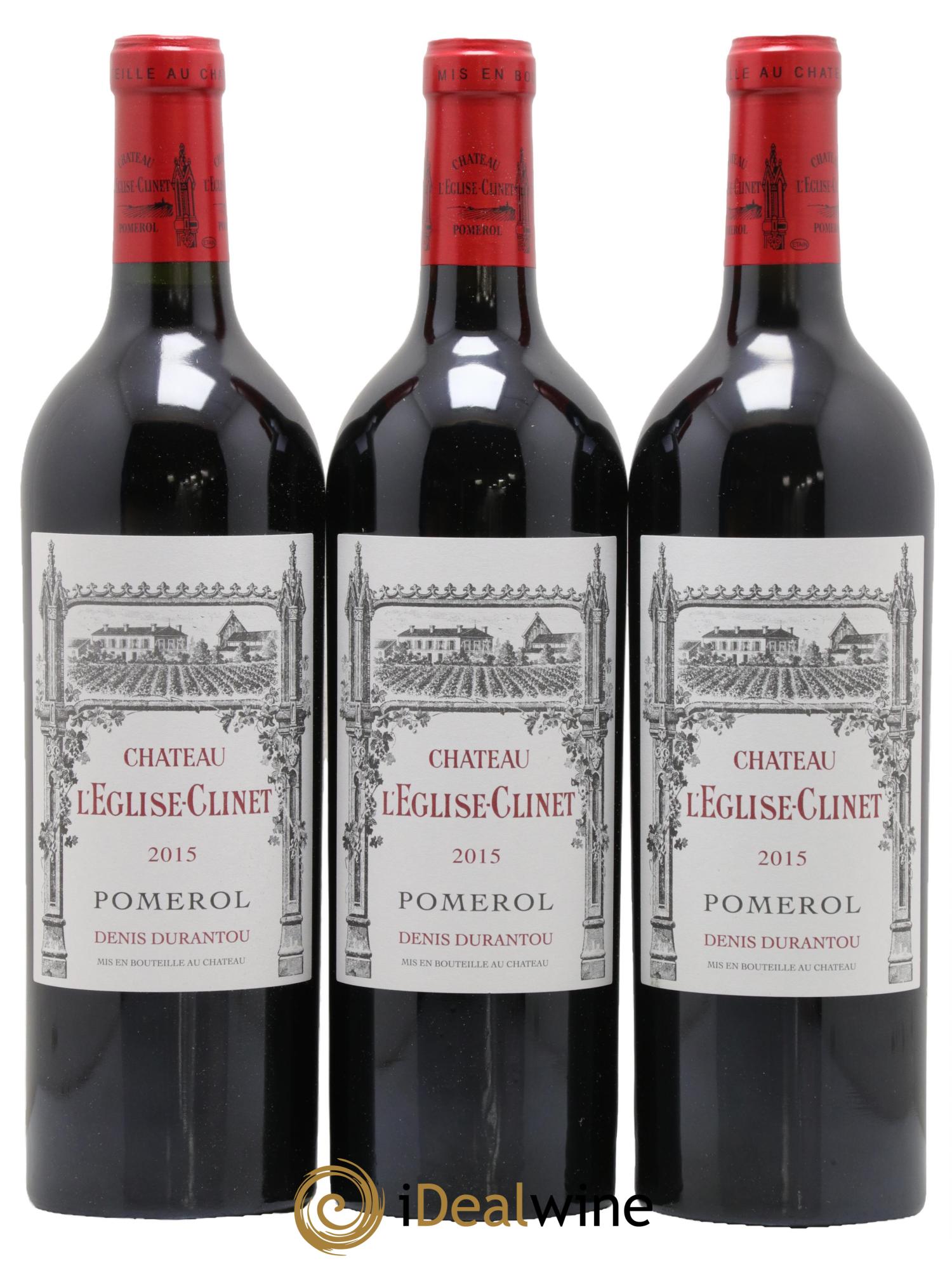 Château l' Église Clinet 2015 - Lot de 6 bouteilles - 3