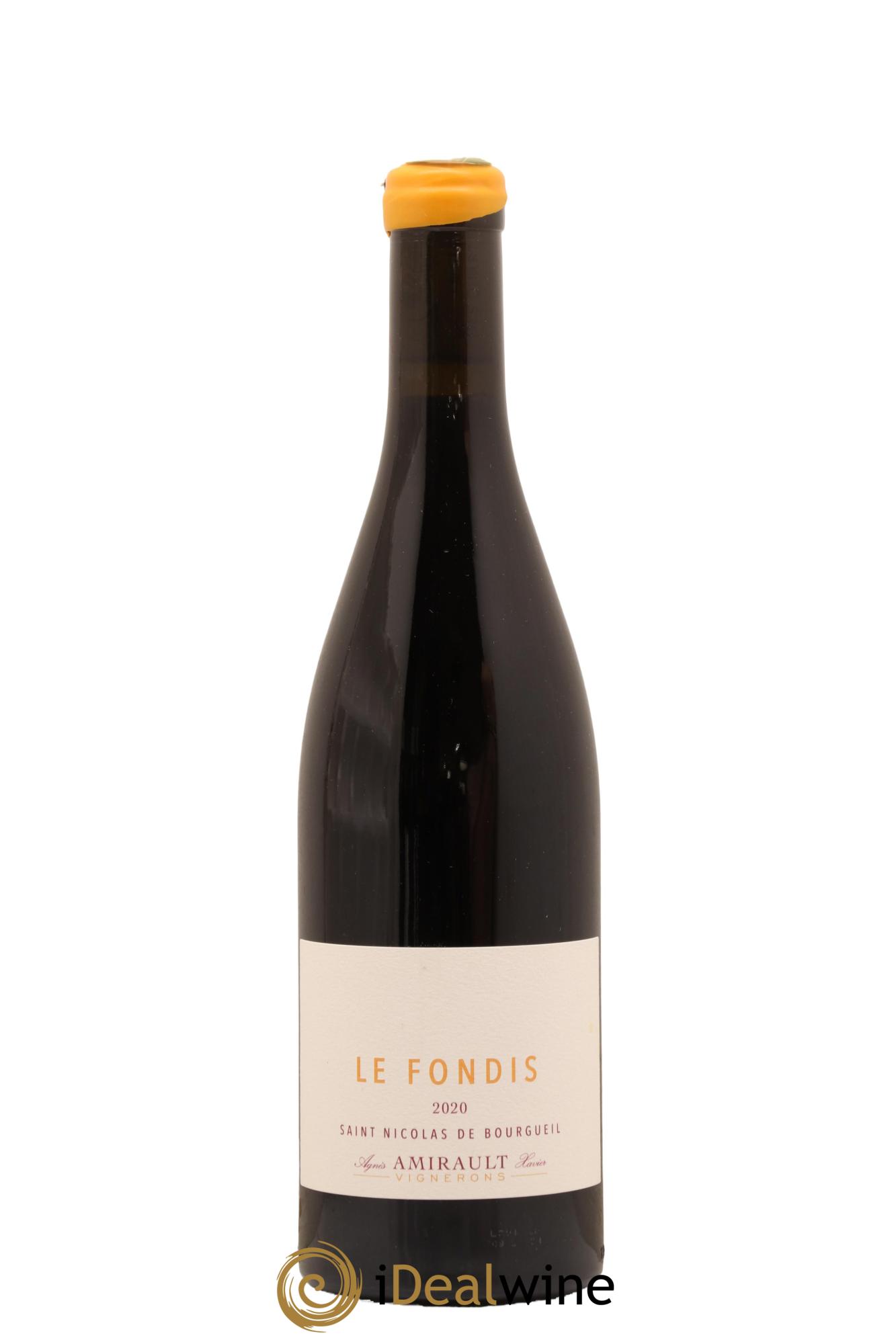 Saint-Nicolas de Bourgueil Le Fondis Agnès et Xavier Amirault 2020 - Lot de 1 bouteille - 0