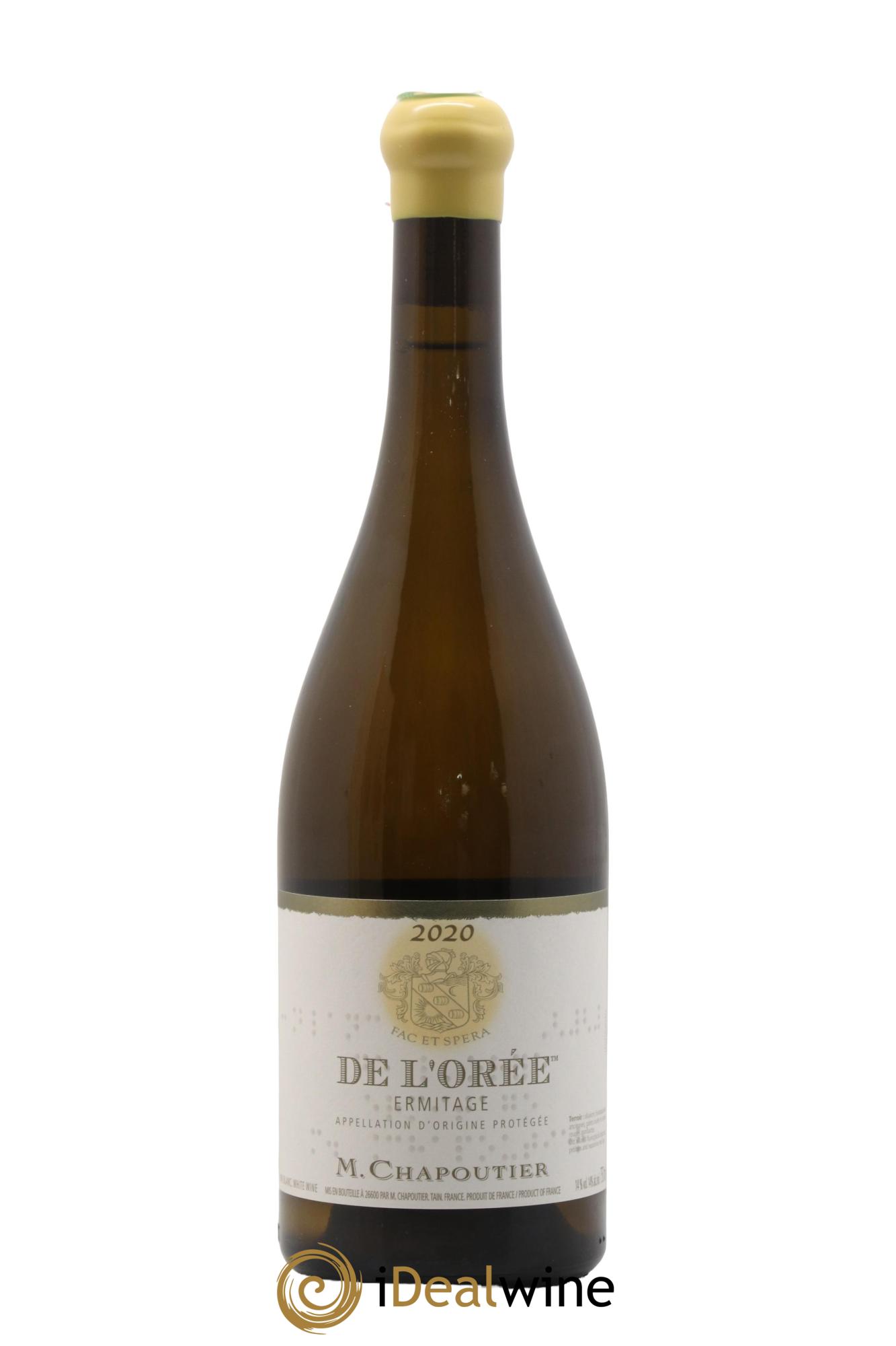 Hermitage Ermitage de l'Orée Chapoutier 2020 - Lotto di 1 bottiglia - 1