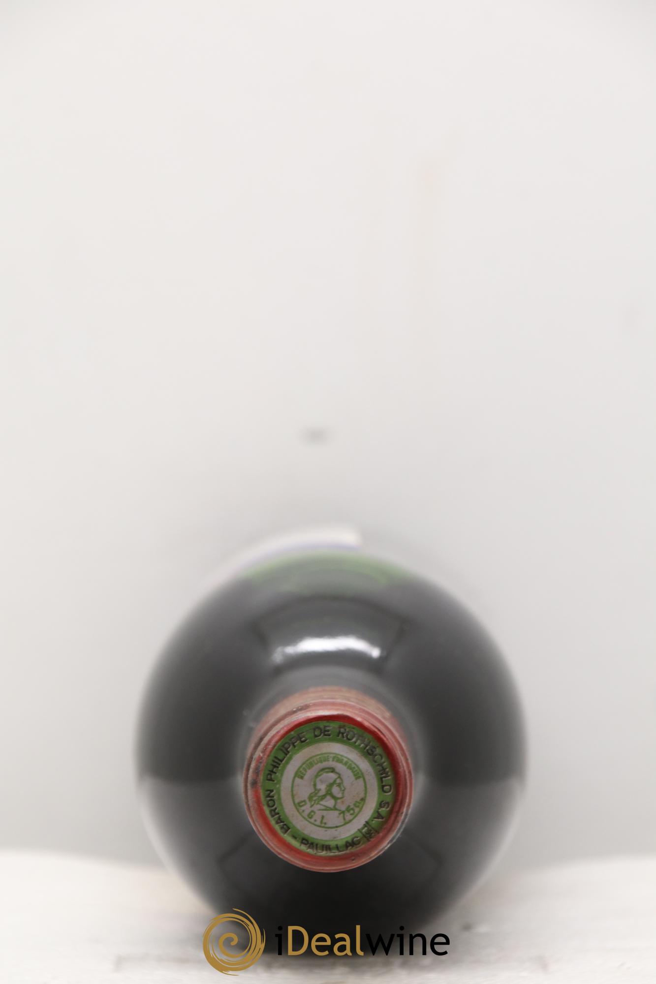 Château Mouton Rothschild 1er Grand Cru Classé 1984 - Lot of 1 bottle - 1