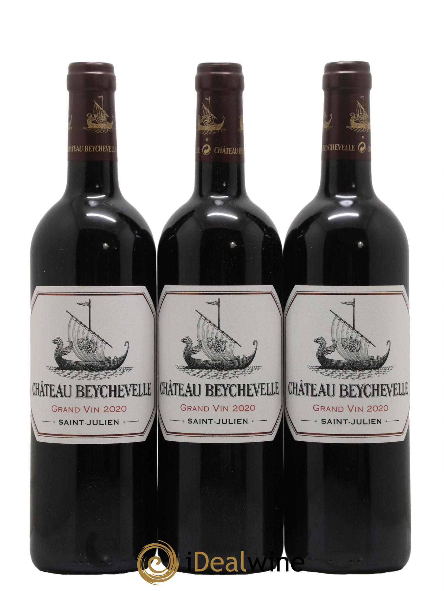 Château Beychevelle 4ème Grand Cru Classé 2020 - Lot de 6 bouteilles - 1