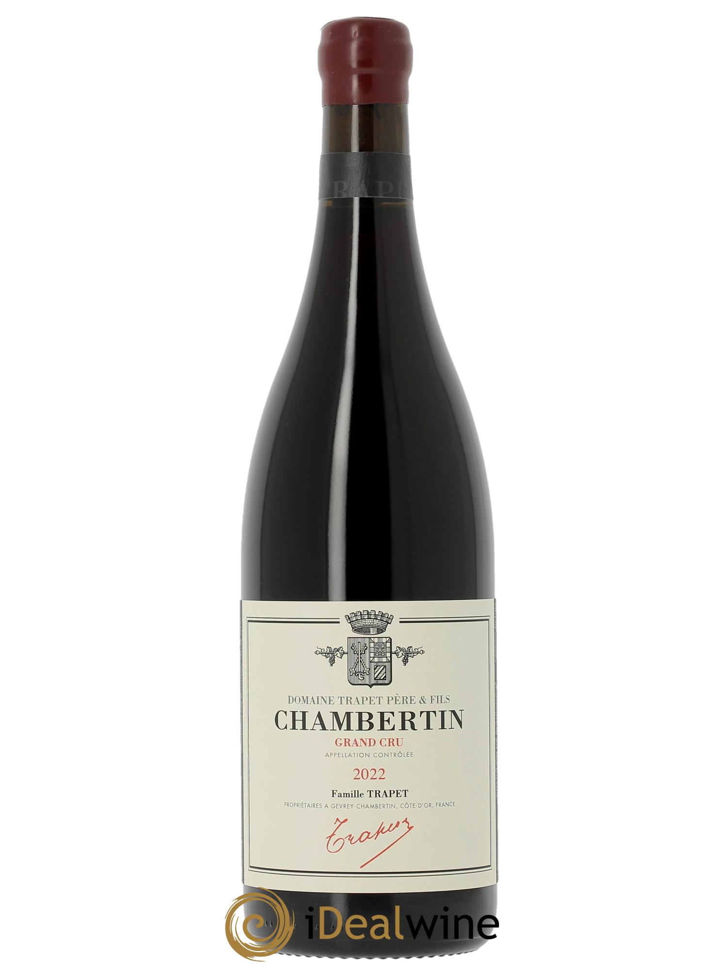 Chambertin Grand Cru Domaine Trapet  2022 - Lot de 1 bouteille - 0