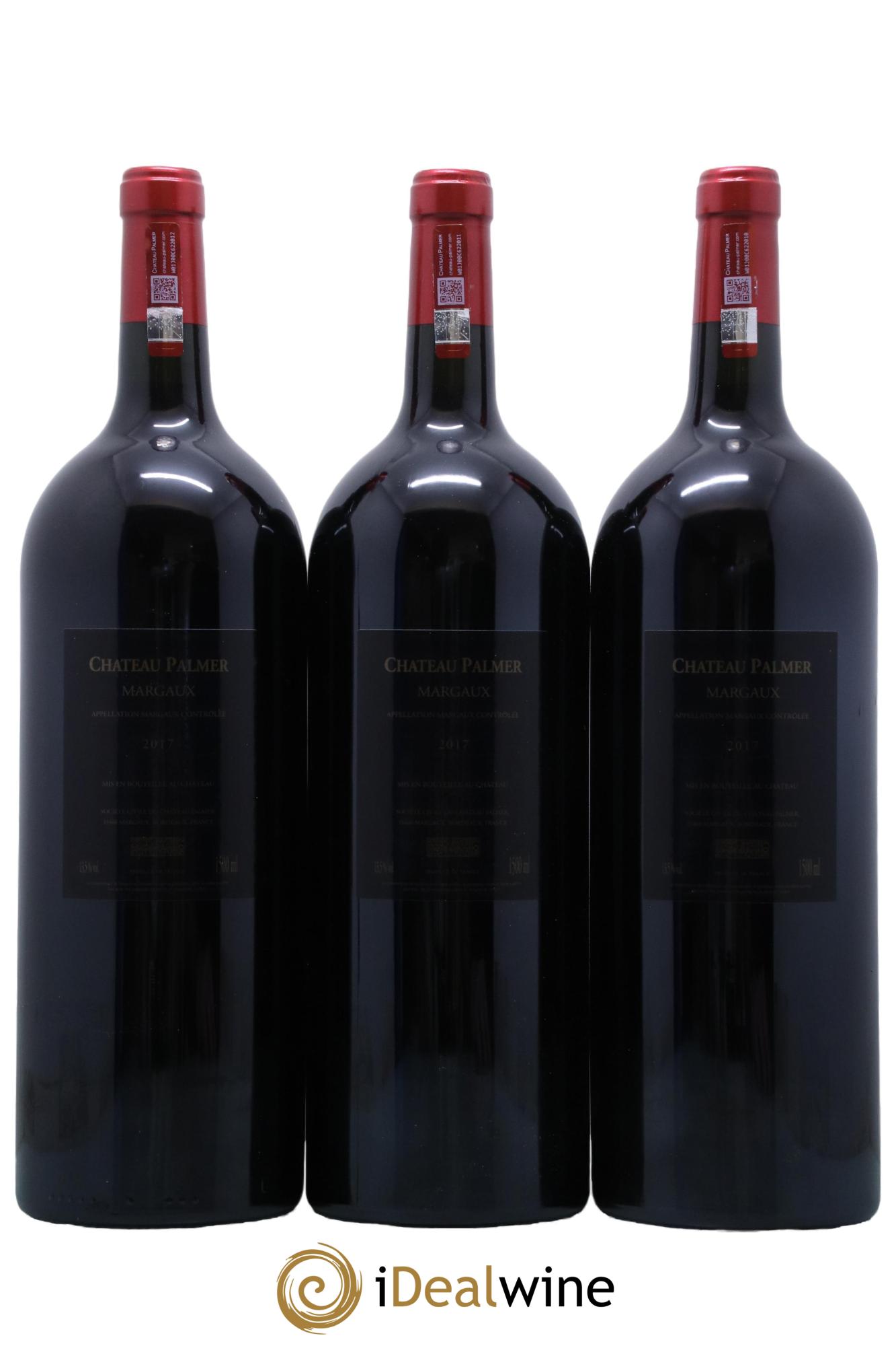 Château Palmer 3ème Grand Cru Classé 2017 - Lot of 6 magnums - 2