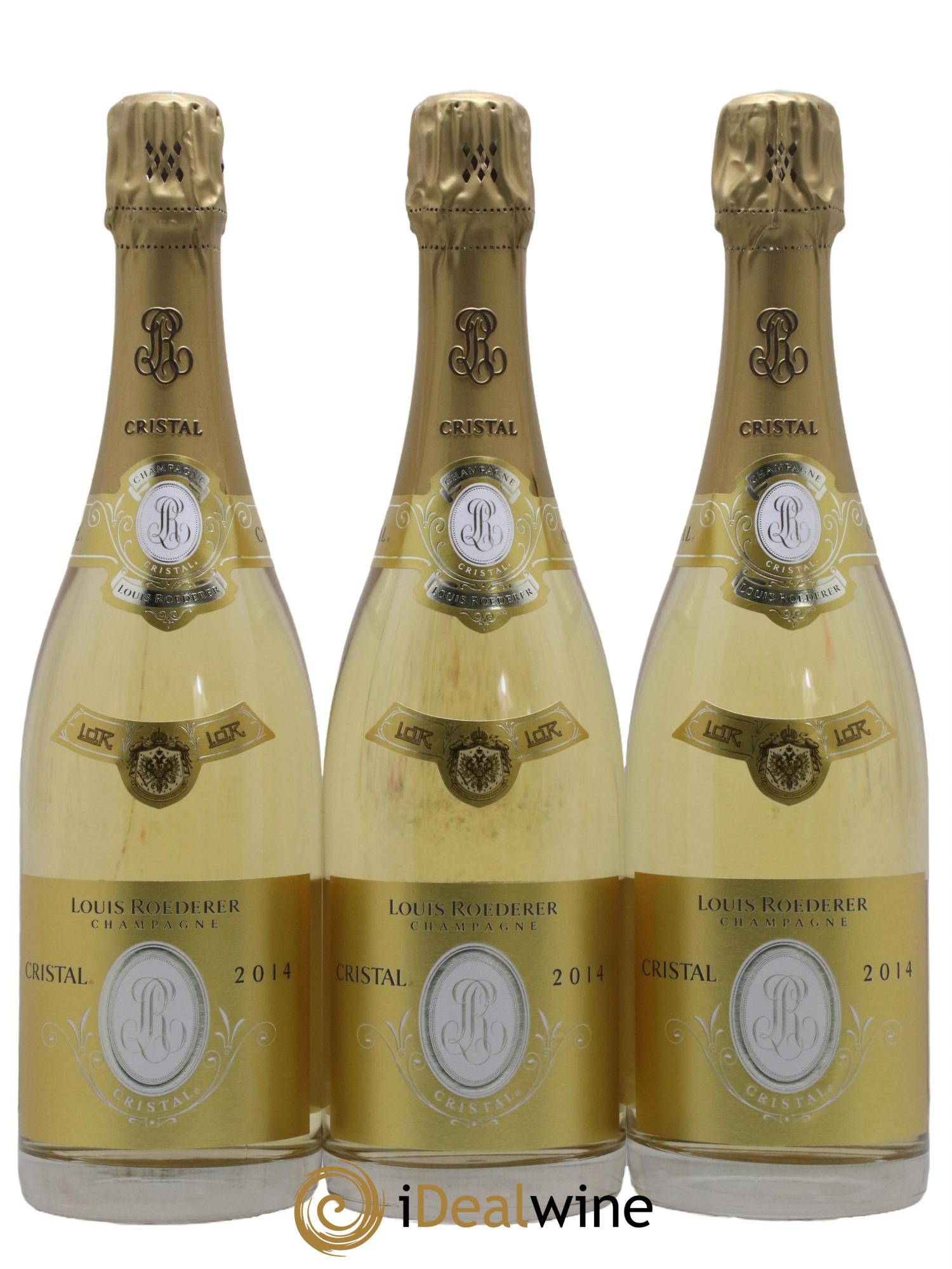 Cristal Louis Roederer 2014 - Lot de 3 bouteilles - 0