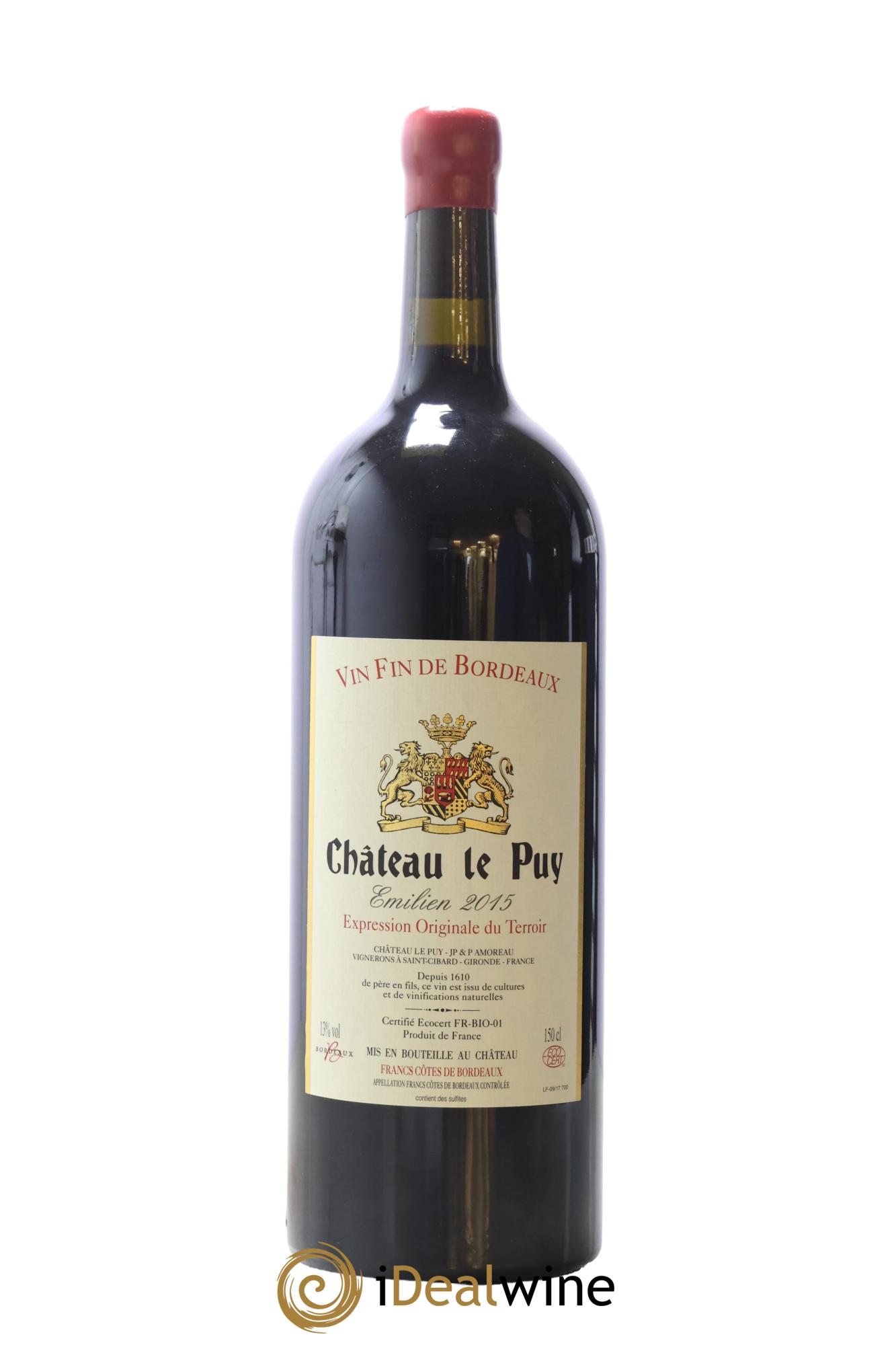 Le Puy - Cuvée Emilien 2015 - Lot de 1 magnum - 0