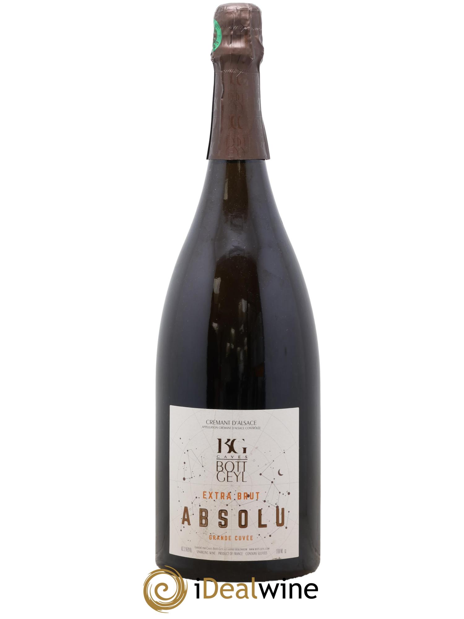 Crémant d'Alsace Extra-Brut Absolu Bott-Geyl (Domaine) - Posten von 1 Magnum - 0