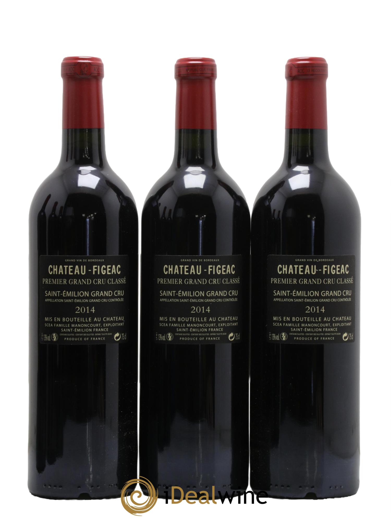 Château Figeac 1er Grand Cru Classé A 2014 - Lot de 6 bouteilles - 4