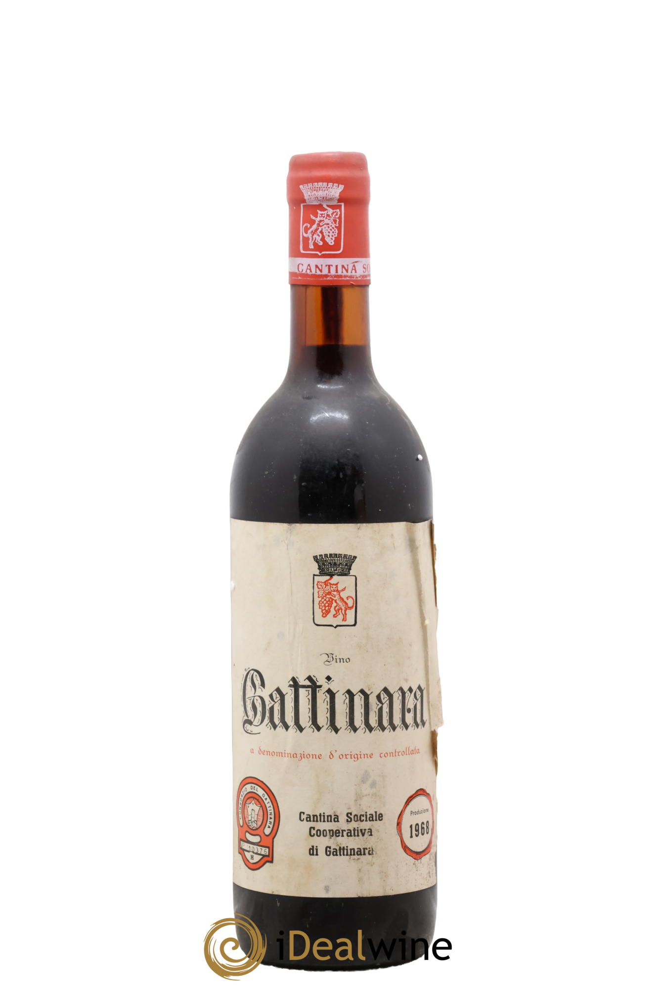 Gattinara DOCG Cantina Sociale Gattinara 1968 - Lot de 1 bouteille - 0
