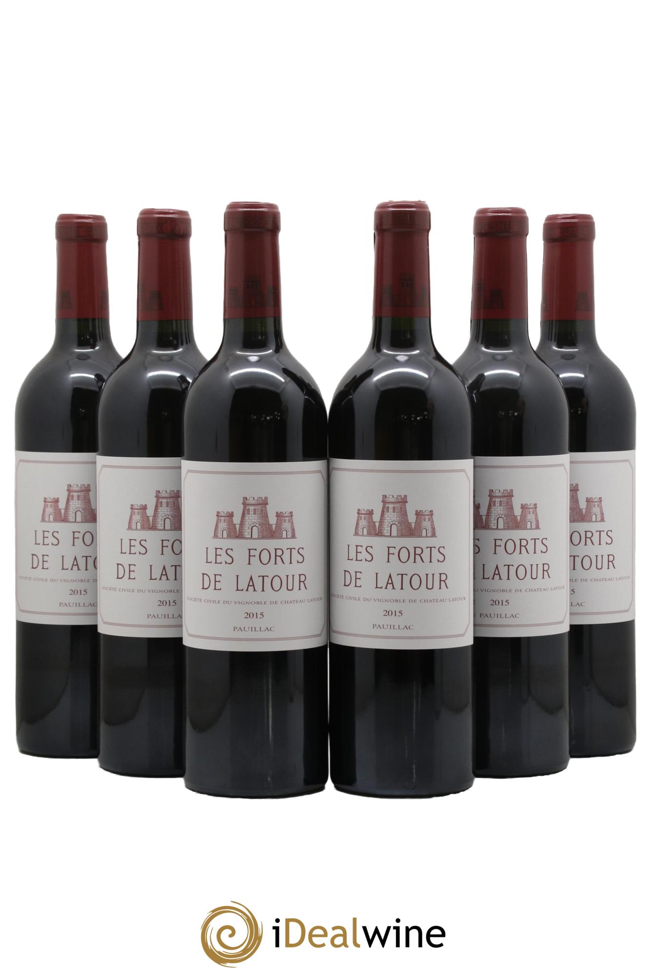 Les Forts de Latour Second Vin 2015 - Posten von 6 Flaschen - 0