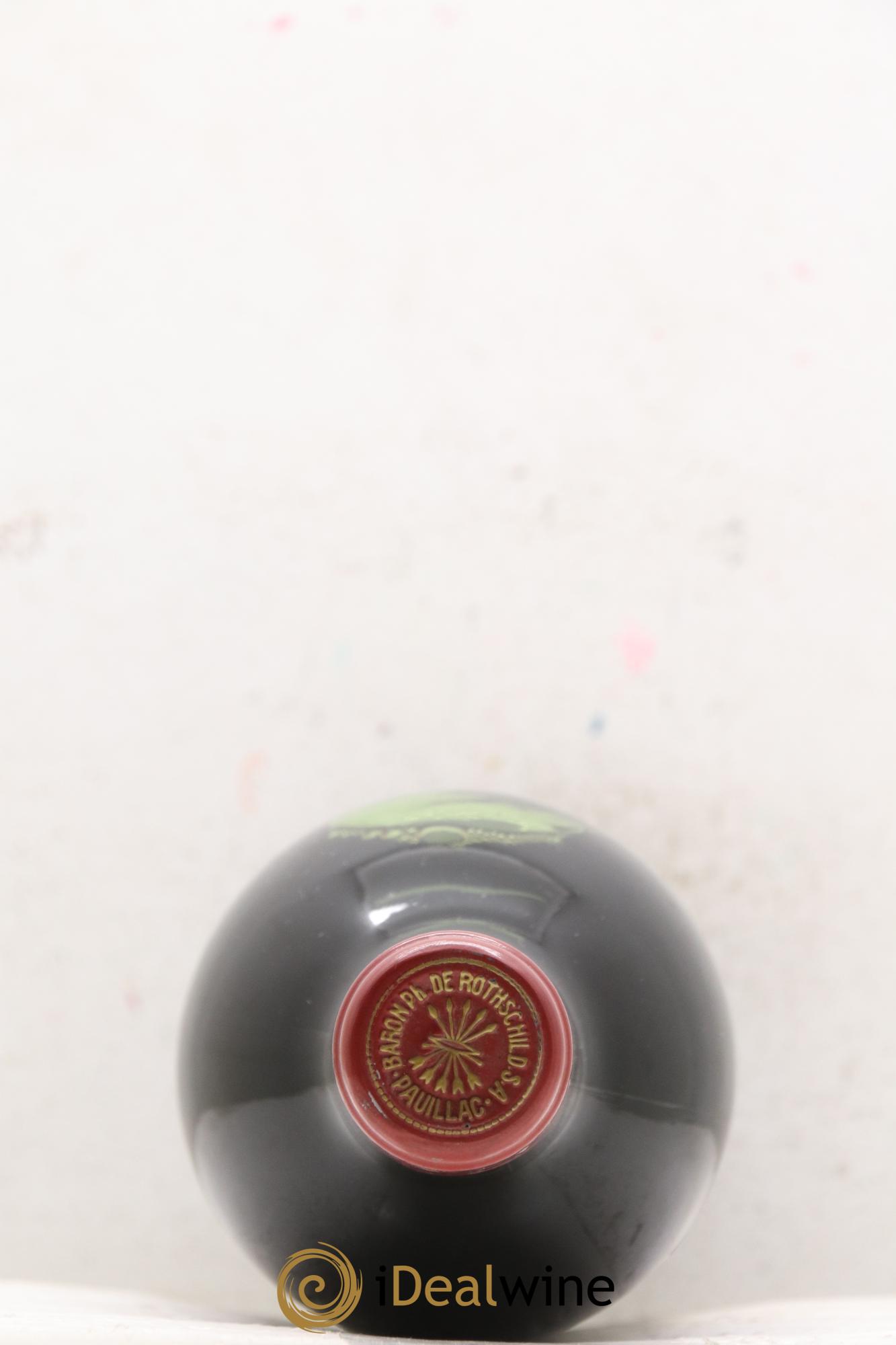 Château Mouton Rothschild 1er Grand Cru Classé 1980 - Lot de 1 bouteille - 1