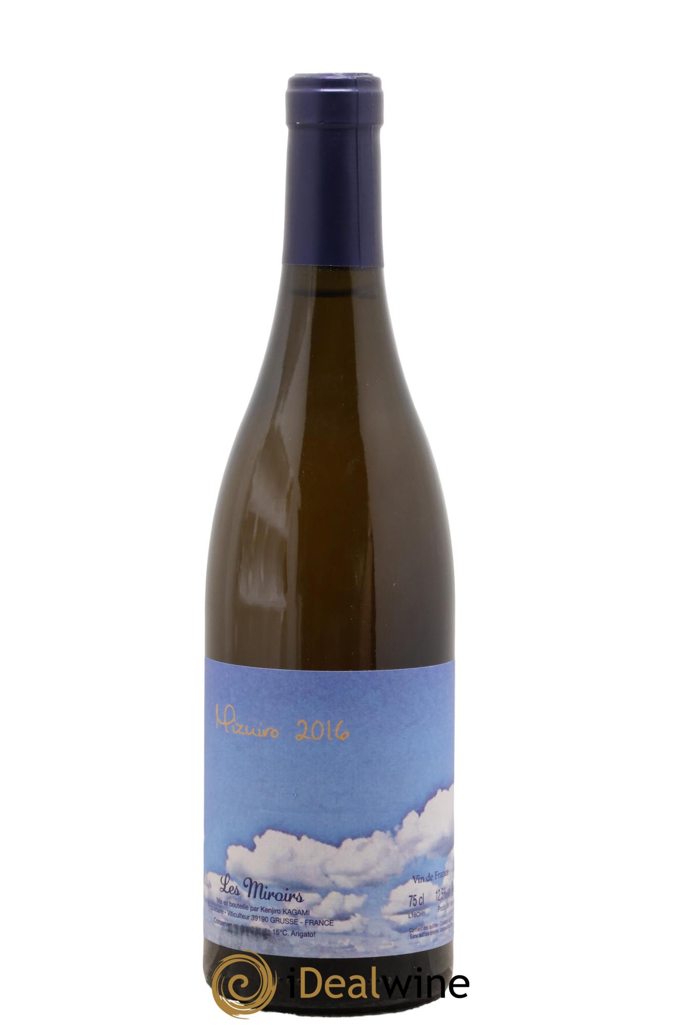 Vin de France Mizuiro Les Saugettes Kenjiro Kagami - Domaine des Miroirs 2016 - Lot de 1 bouteille - 0
