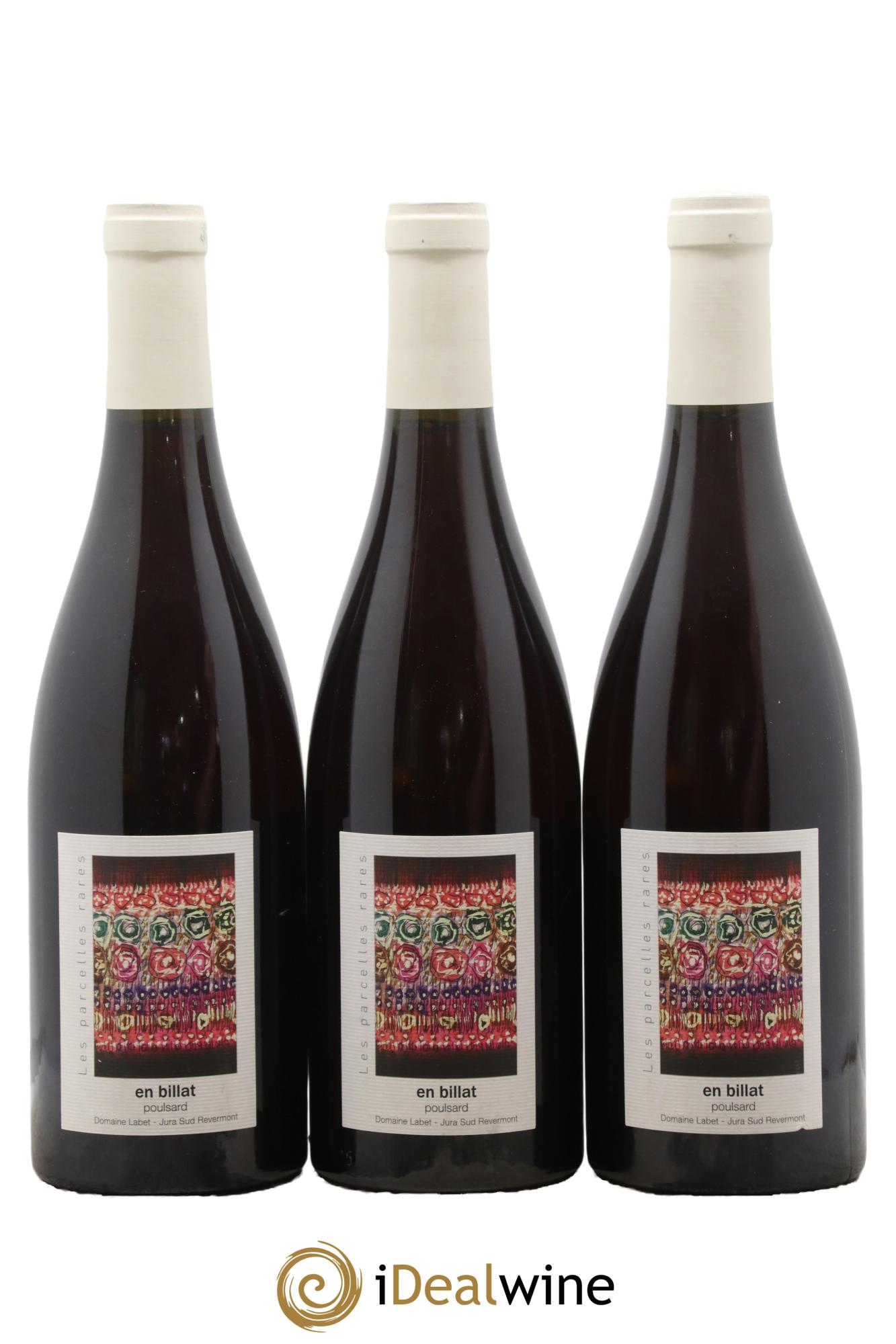Côtes du Jura Poulsard En Billat Romain - Julien - Charline Labet 2023 - Posten von 3 Flaschen - 0