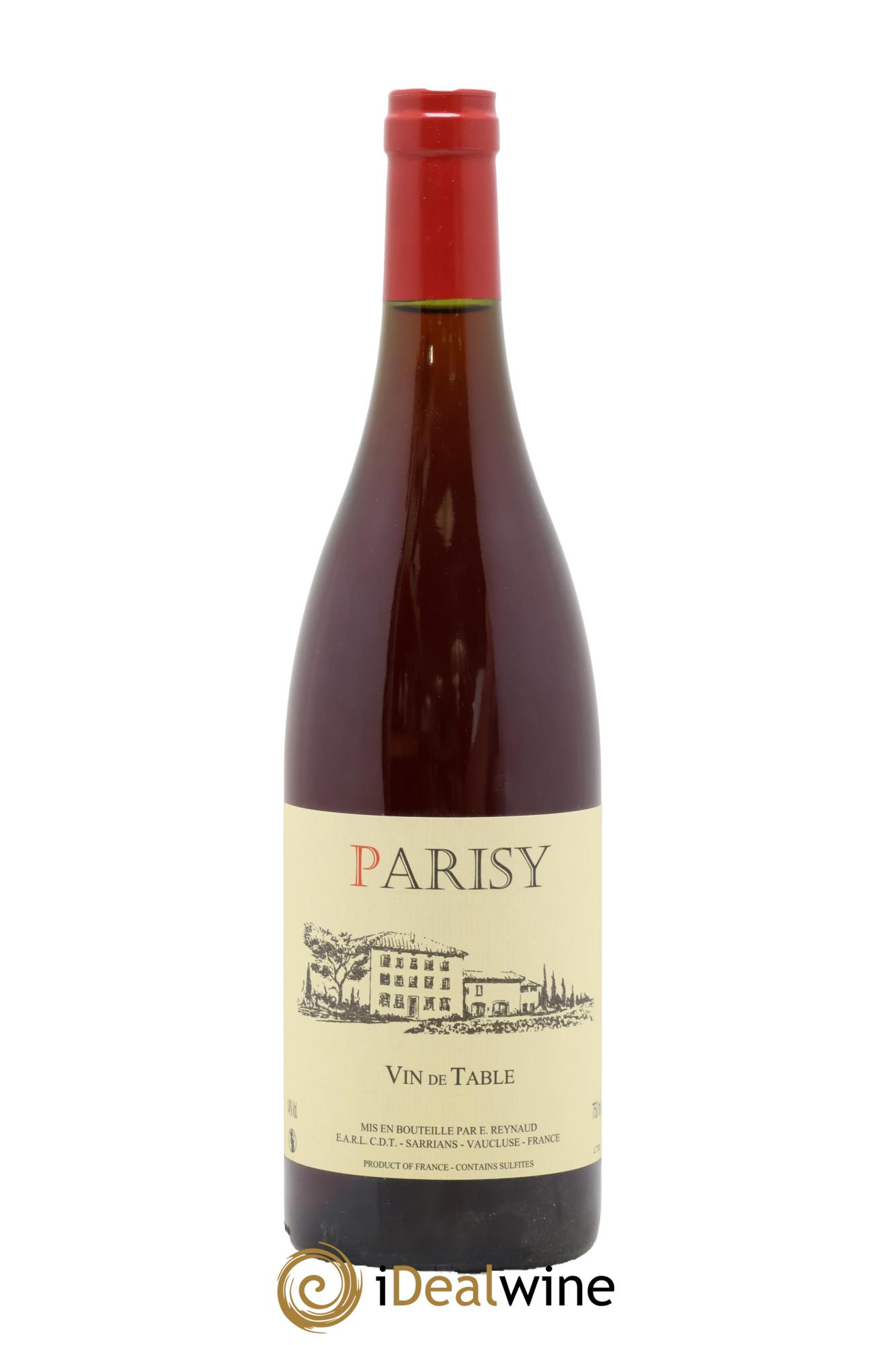 Vin de Table Parisy Emmanuel Reynaud 2017 - Lot of 1 bottle - 0