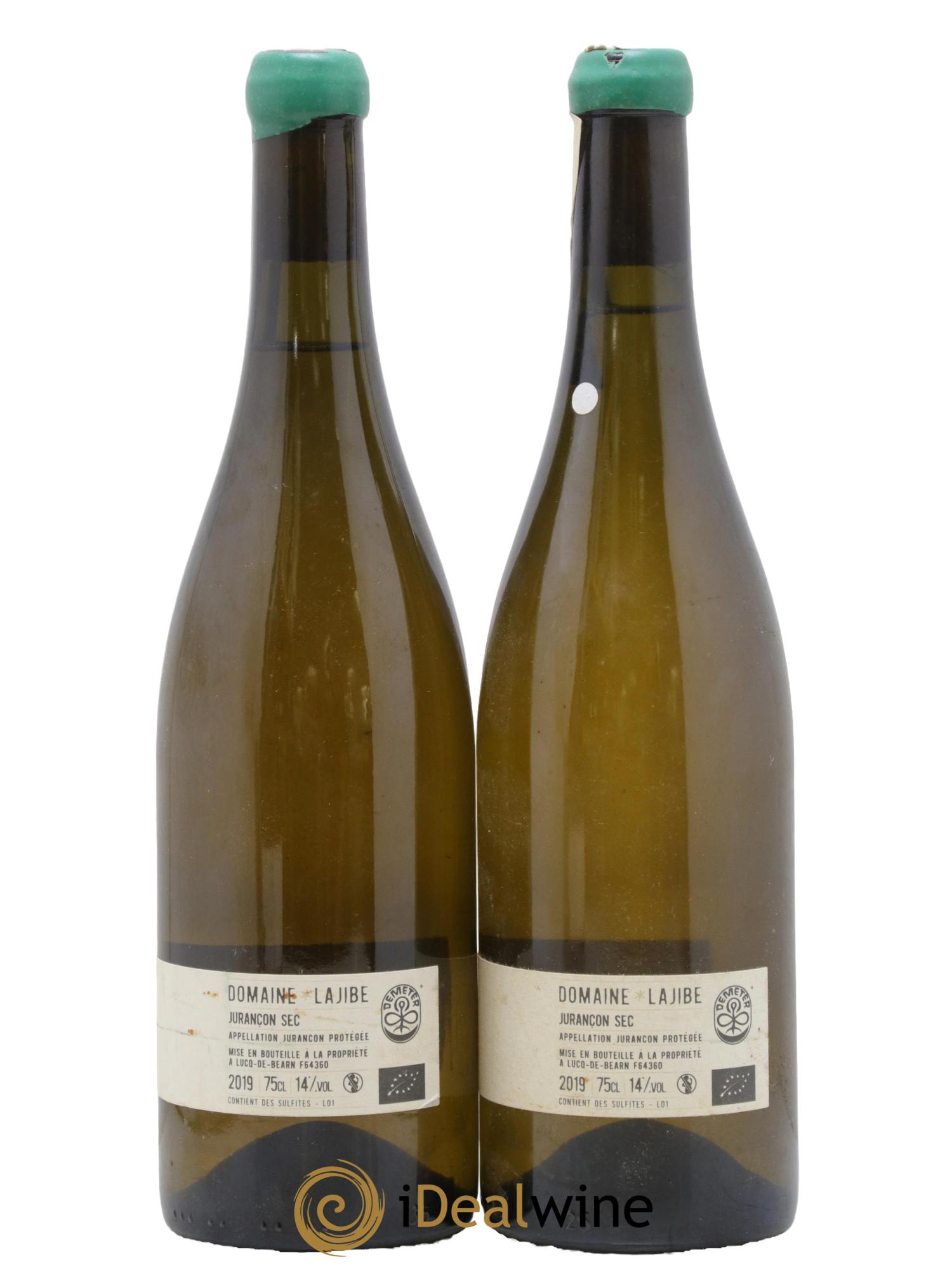 Jurançon sec Carmeret Domaine Lajibe - Jean-Baptiste Semmartin 2019 - Lot of 2 bottles - 1