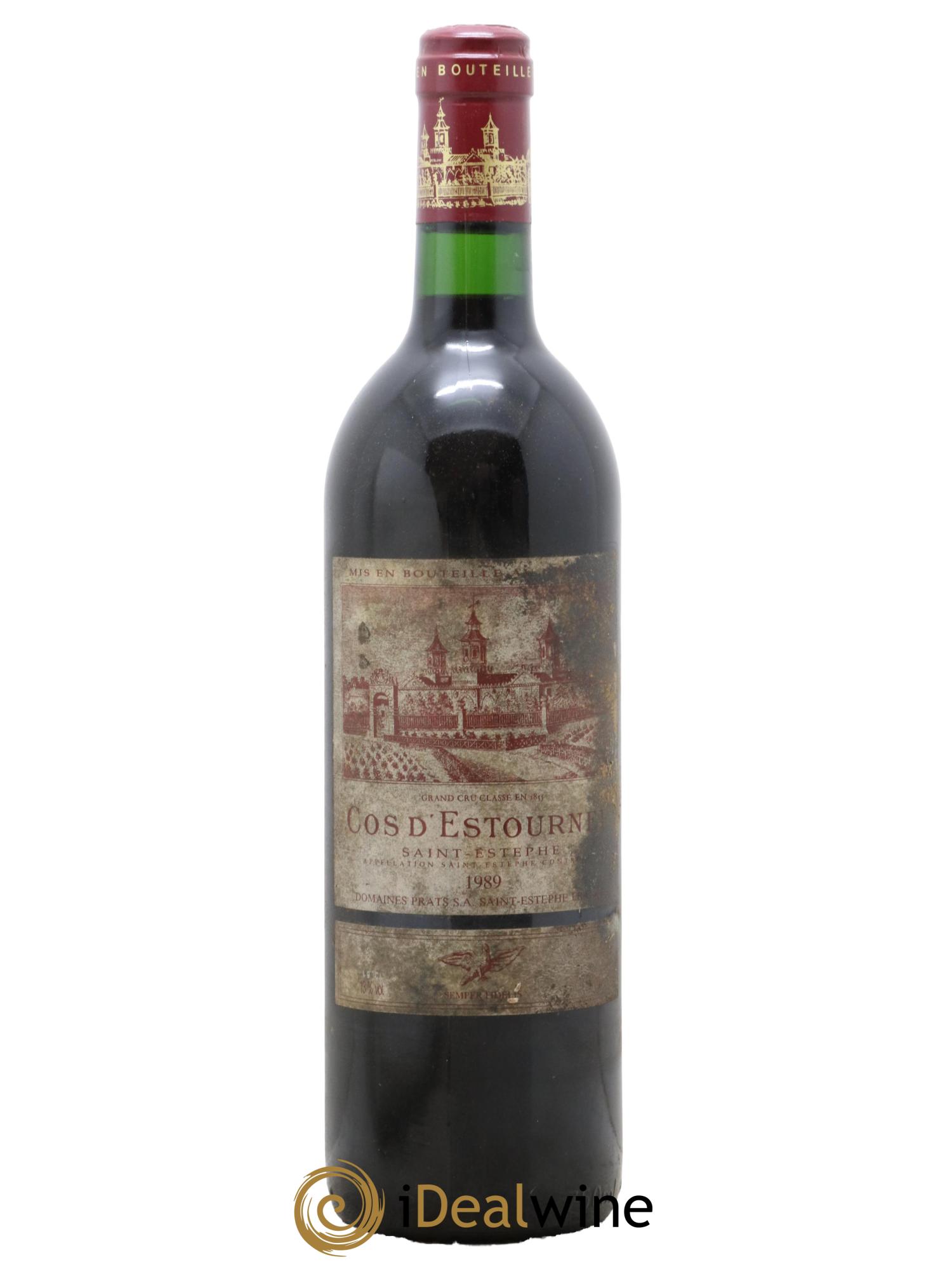 Cos d'Estournel 2ème Grand Cru Classé 1989 - Lot de 1 bouteille - 0