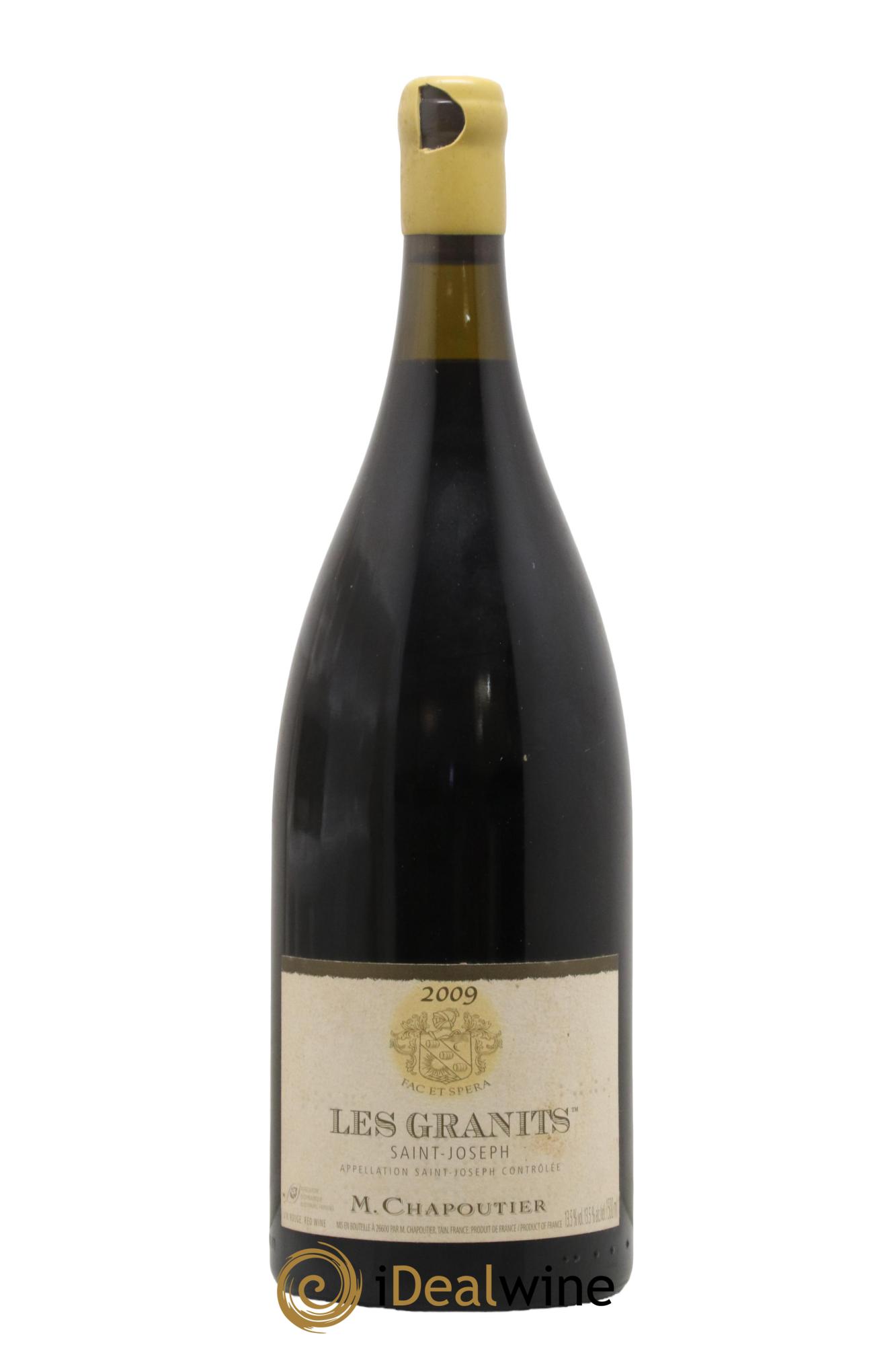 Saint-Joseph Les Granits Chapoutier 2009 - Posten von 1 Magnum - 0