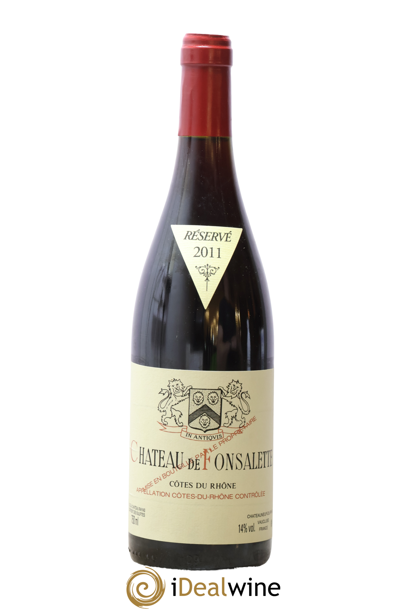 Côtes-du-Rhône Château de Fonsalette Emmanuel Reynaud 2011 - Lot of 1 bottle - 0