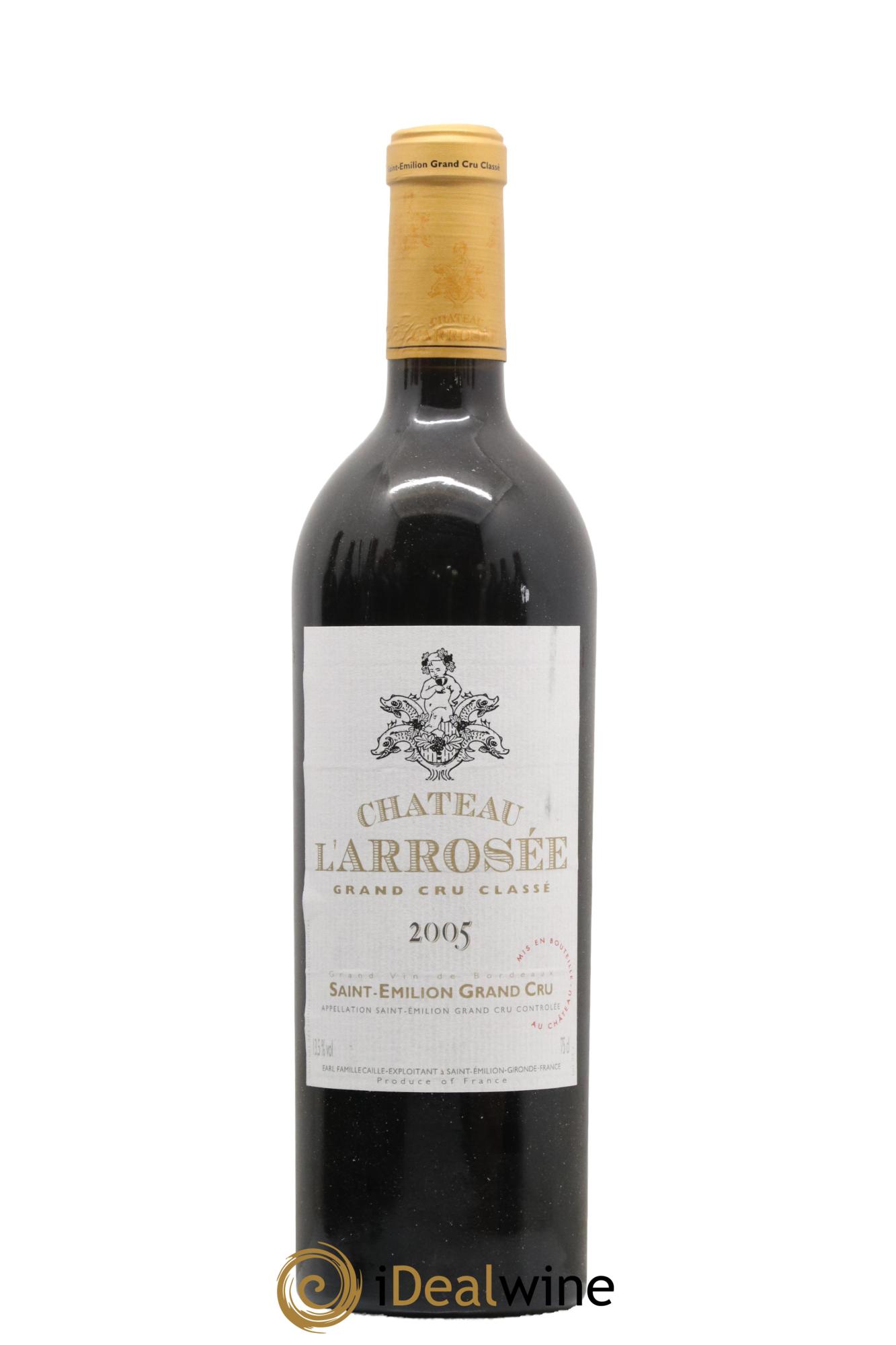 Château l' Arrosée Grand Cru Classé 2005 - Posten von 1 Flasche - 0