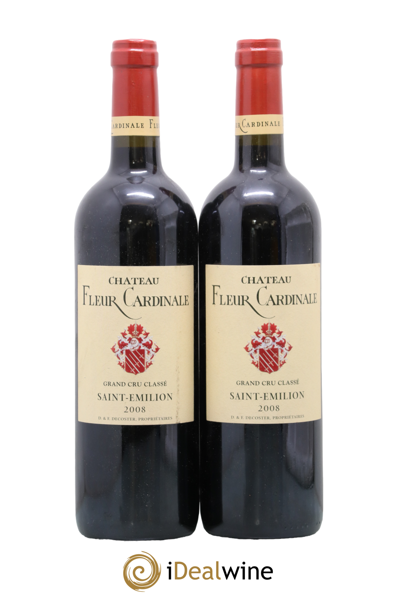 Château Fleur Cardinale Grand Cru Classé 2008 - Lot de 2 bouteilles - 0