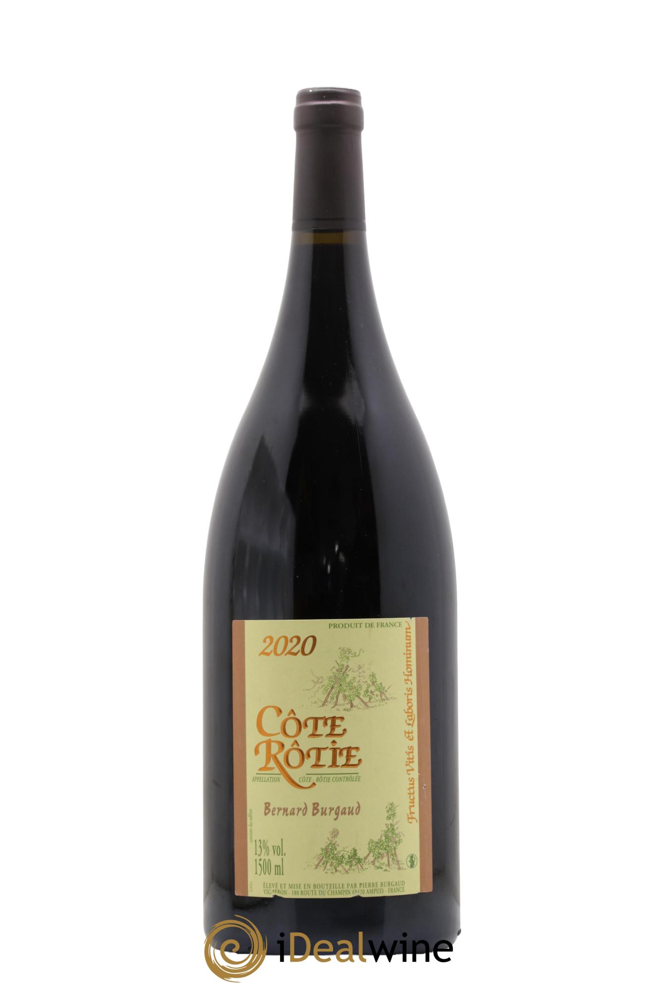 Côte-Rôtie Bernard Burgaud 2020 - Lot de 1 magnum - 0