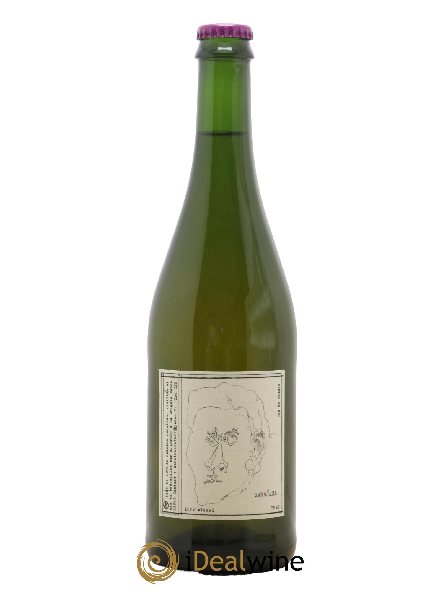 Vin de France Cuvée Domaine Babajaga Aurélien Lefort 2022 - Lot de 1 bouteille - 0