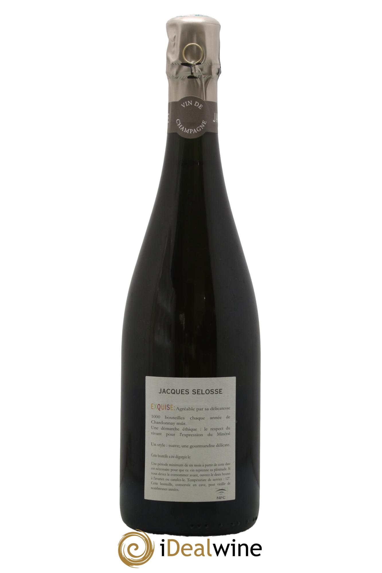 Exquise NV Jacques Selosse - Lot of 1 bottle - 1