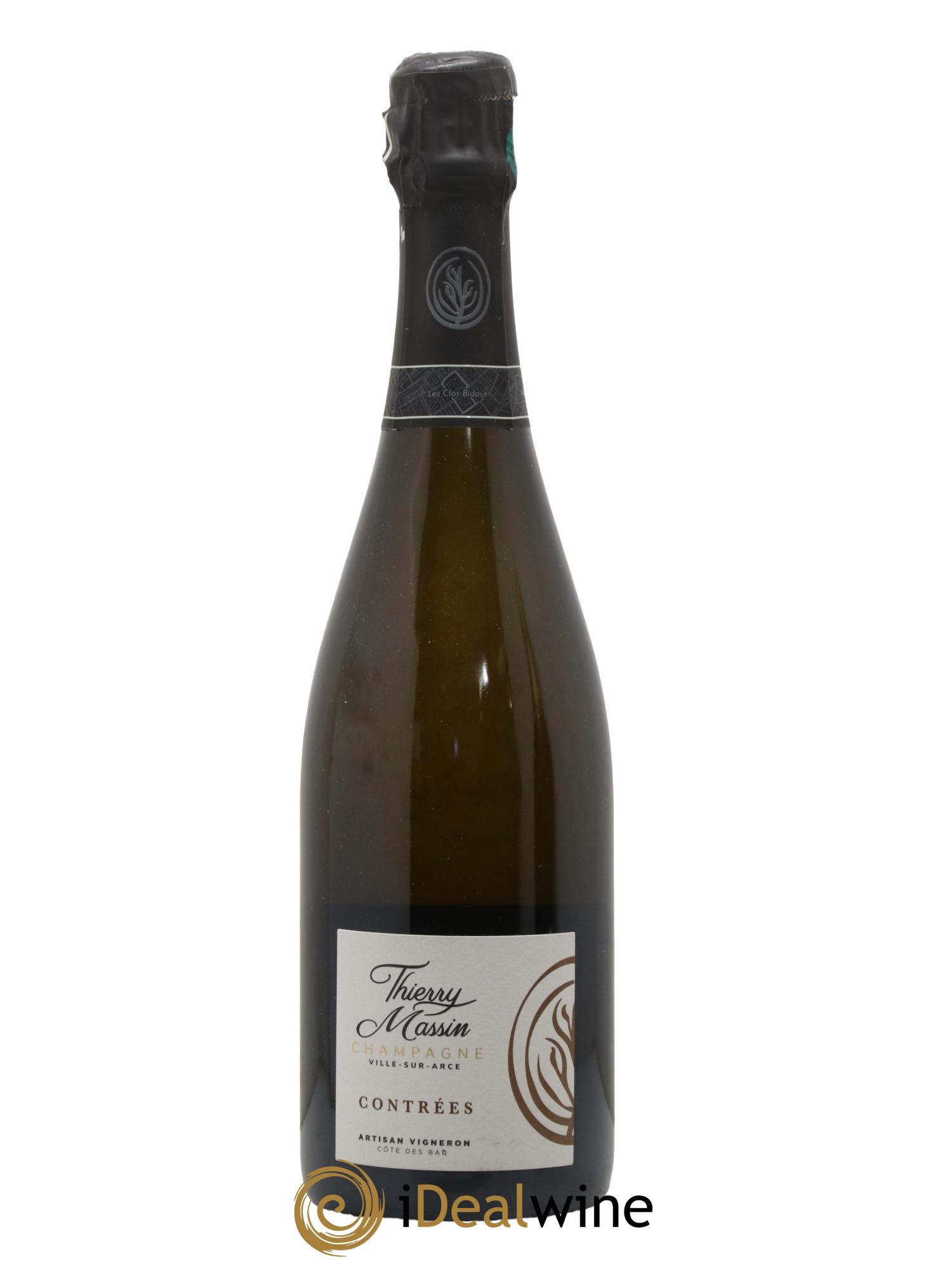 Champagne Les Contrées Maison Thierry Massin - Lot de 1 bouteille - 0