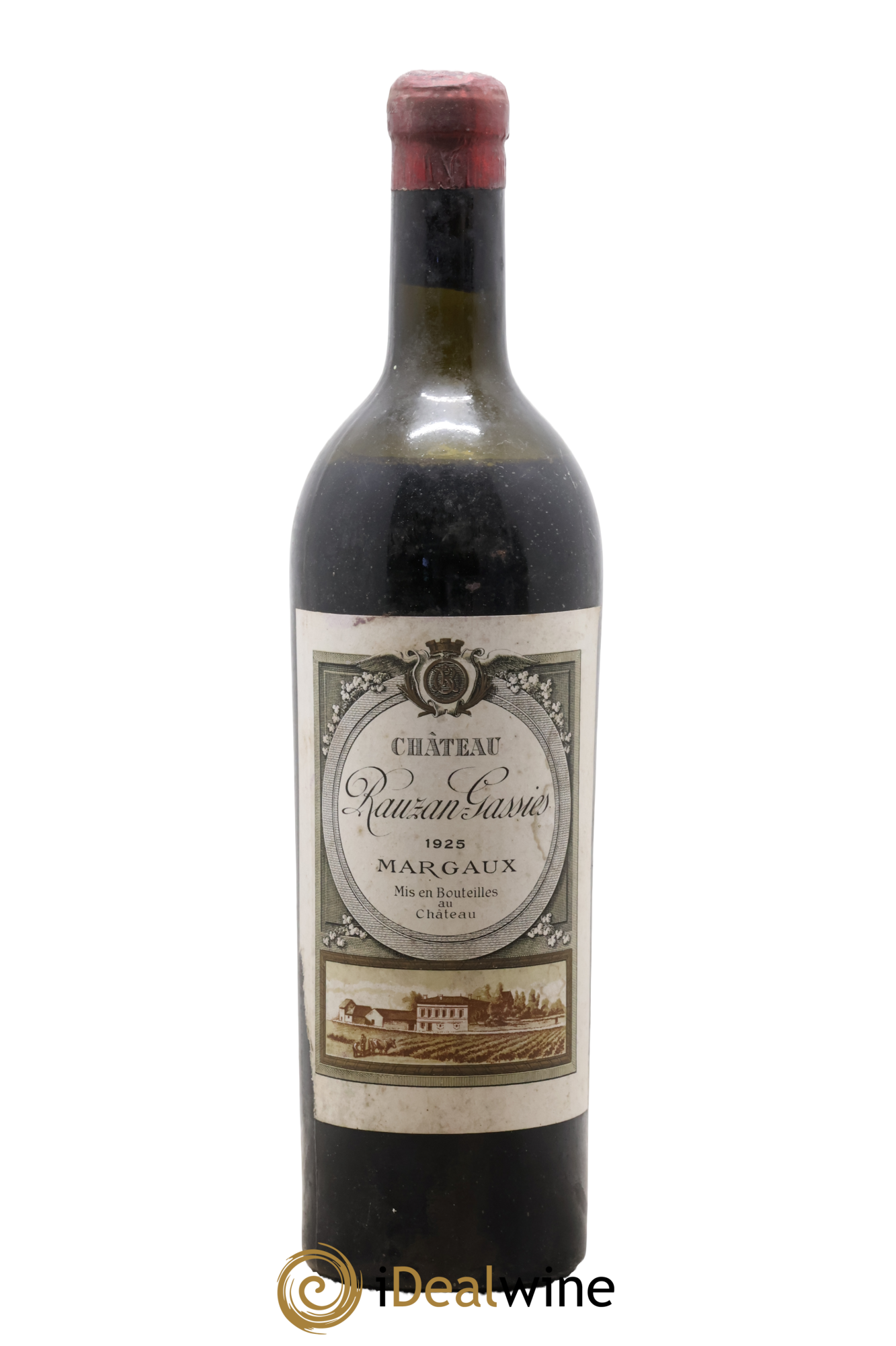 Château Rauzan-Gassies 2ème Grand Cru Classé 1925 - Posten von 1 Flasche - 0