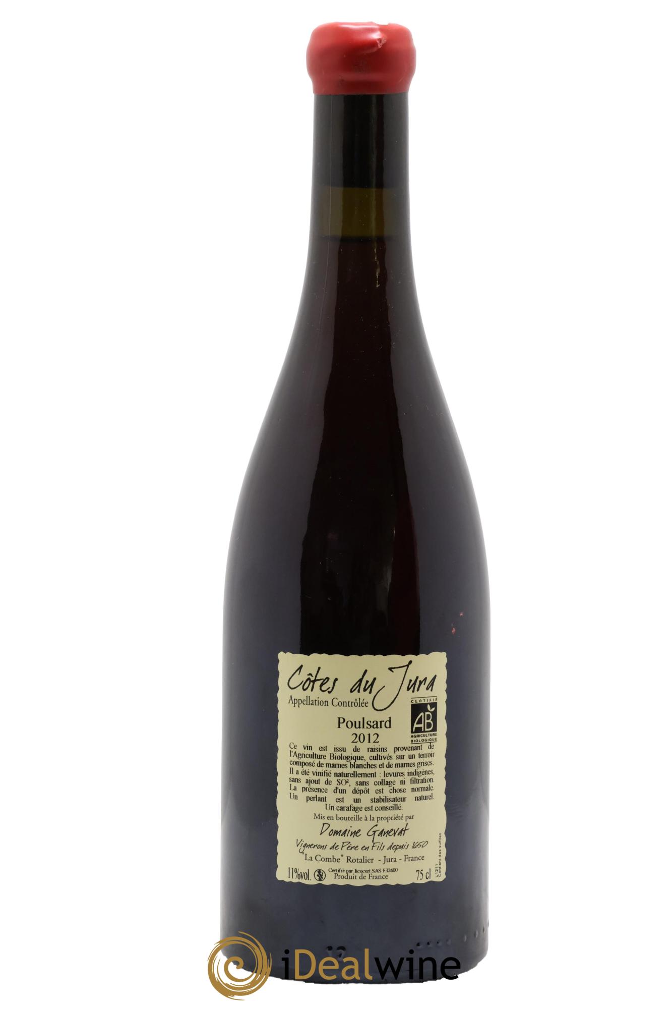 Côtes du Jura Cuvée de l'Enfant Terrible Jean-François Ganevat (Domaine) 2012 - Posten von 1 Flasche - 1
