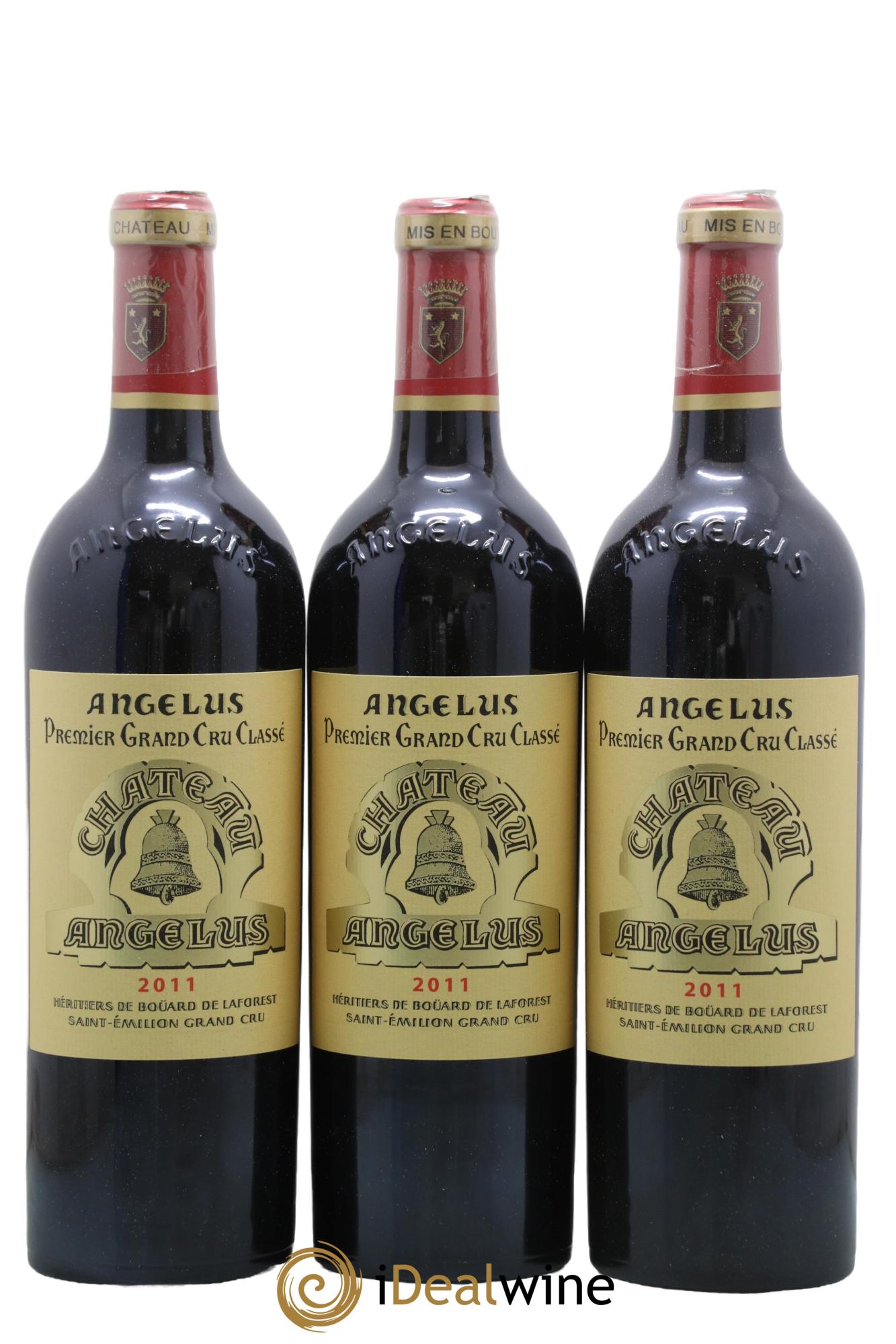 Château Angélus 1er Grand Cru Classé A 2011 - Lotto di 6 bottiglie - 3