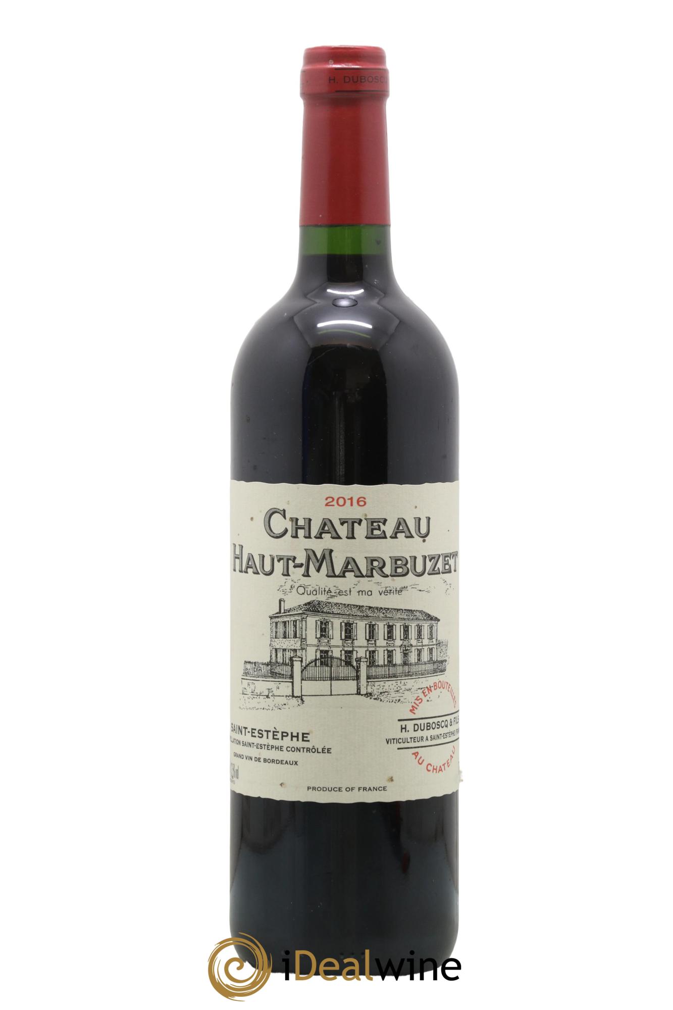 Château Haut Marbuzet 2016 - Lot of 1 bottle - 0
