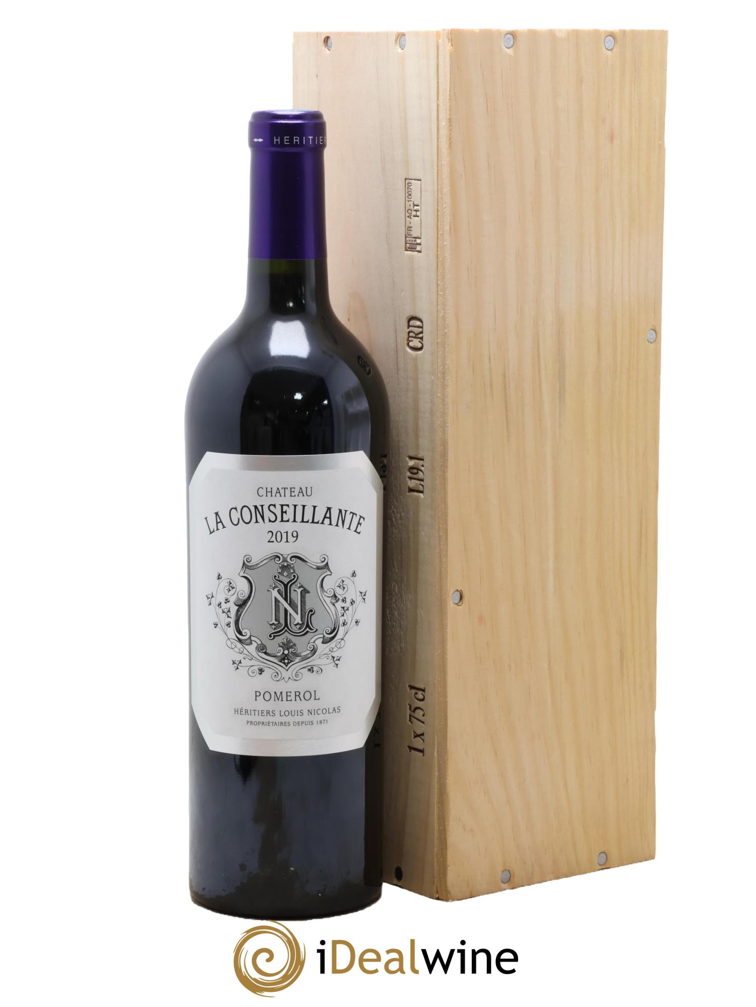 Château la Conseillante 2019 - Lot de 1 bouteille - 0